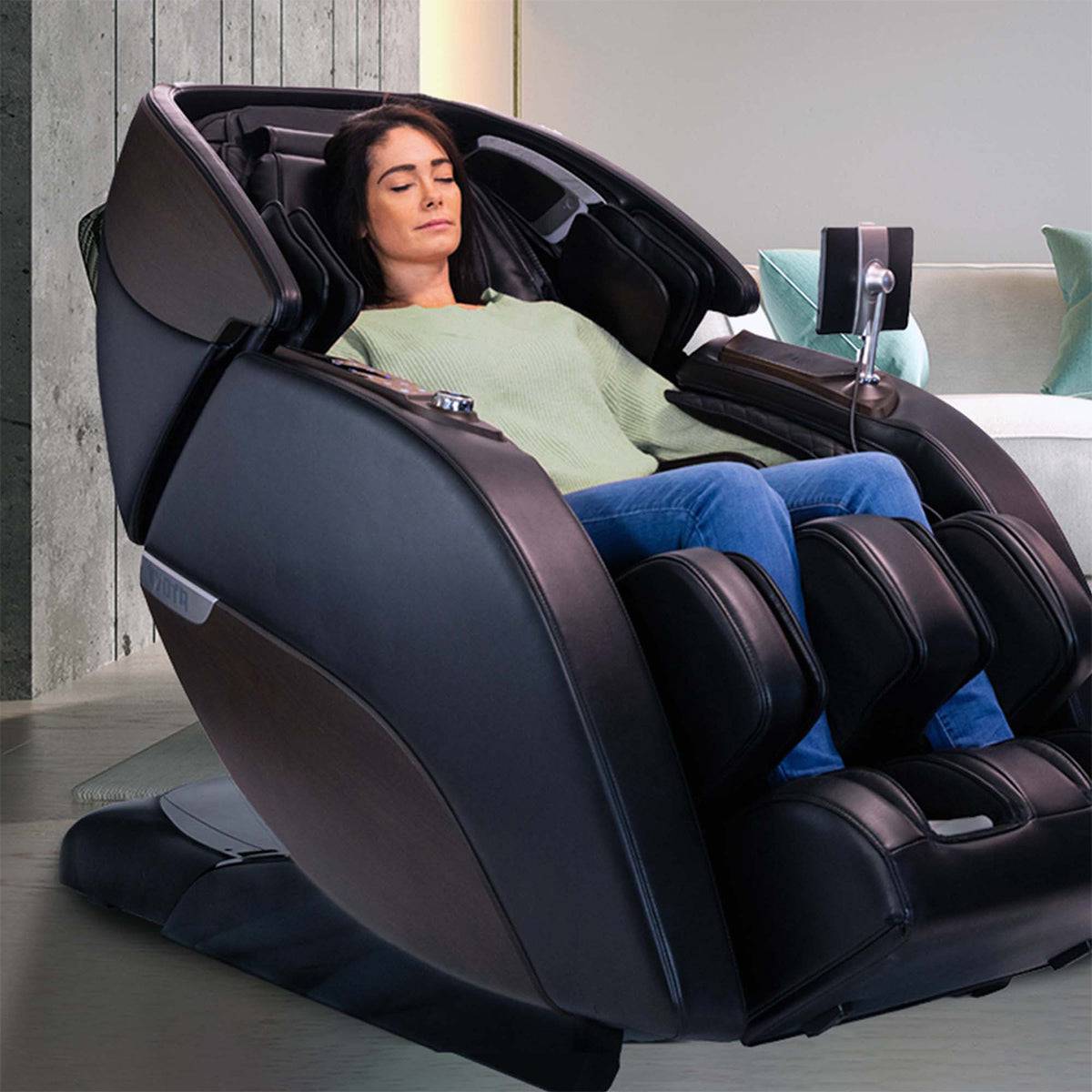 Kyota Nokori M980 Syner D Massage Chair - Certified Pre-Owned - Full Body Shiatsu Massage for Home & Office Relaxation