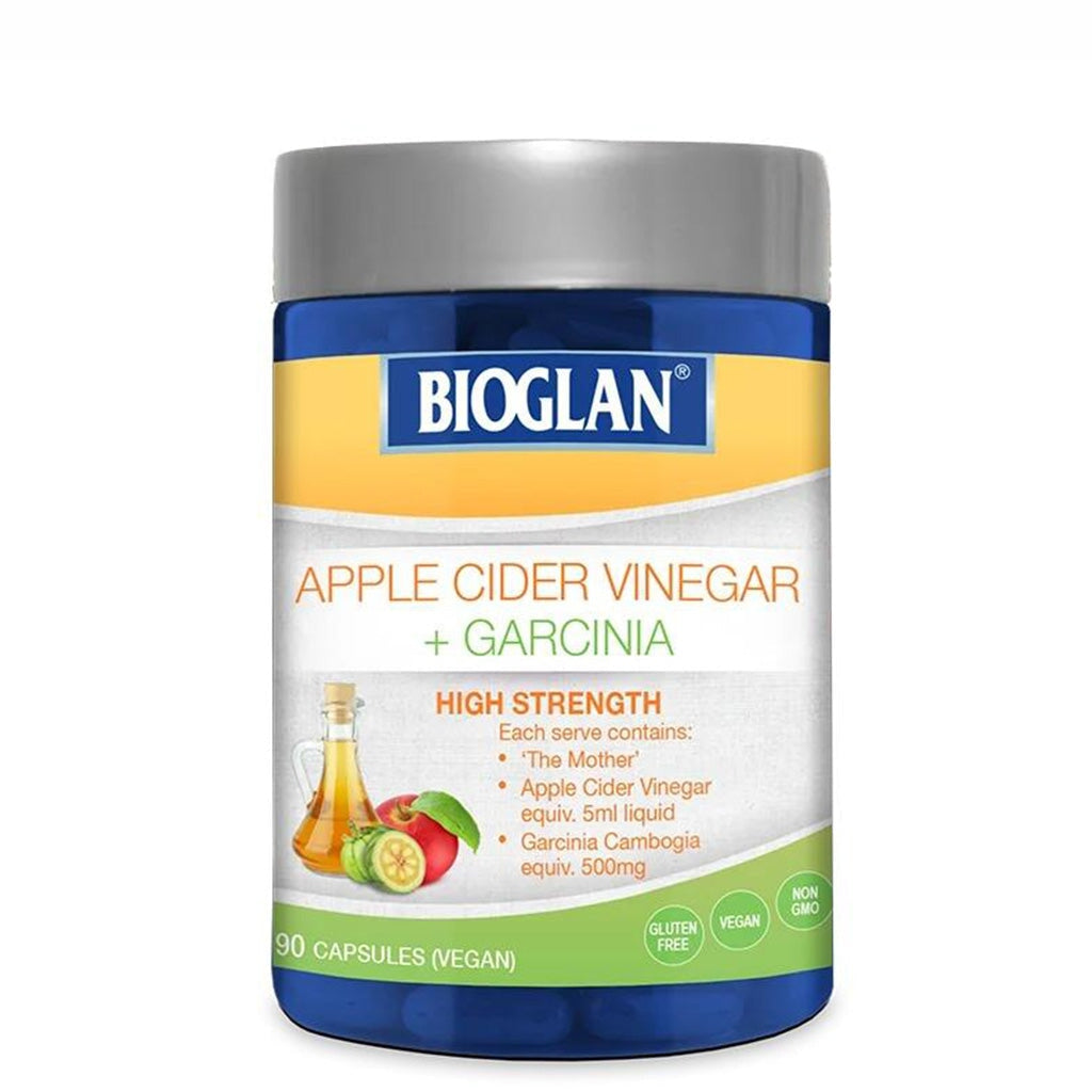 Bioglan Apple Cider Vinegar with Garcinia Cambogia - Natural Weight Management Supplement for Detox & Metabolism Boost | Supports Healthy Digestion & Energy Levels