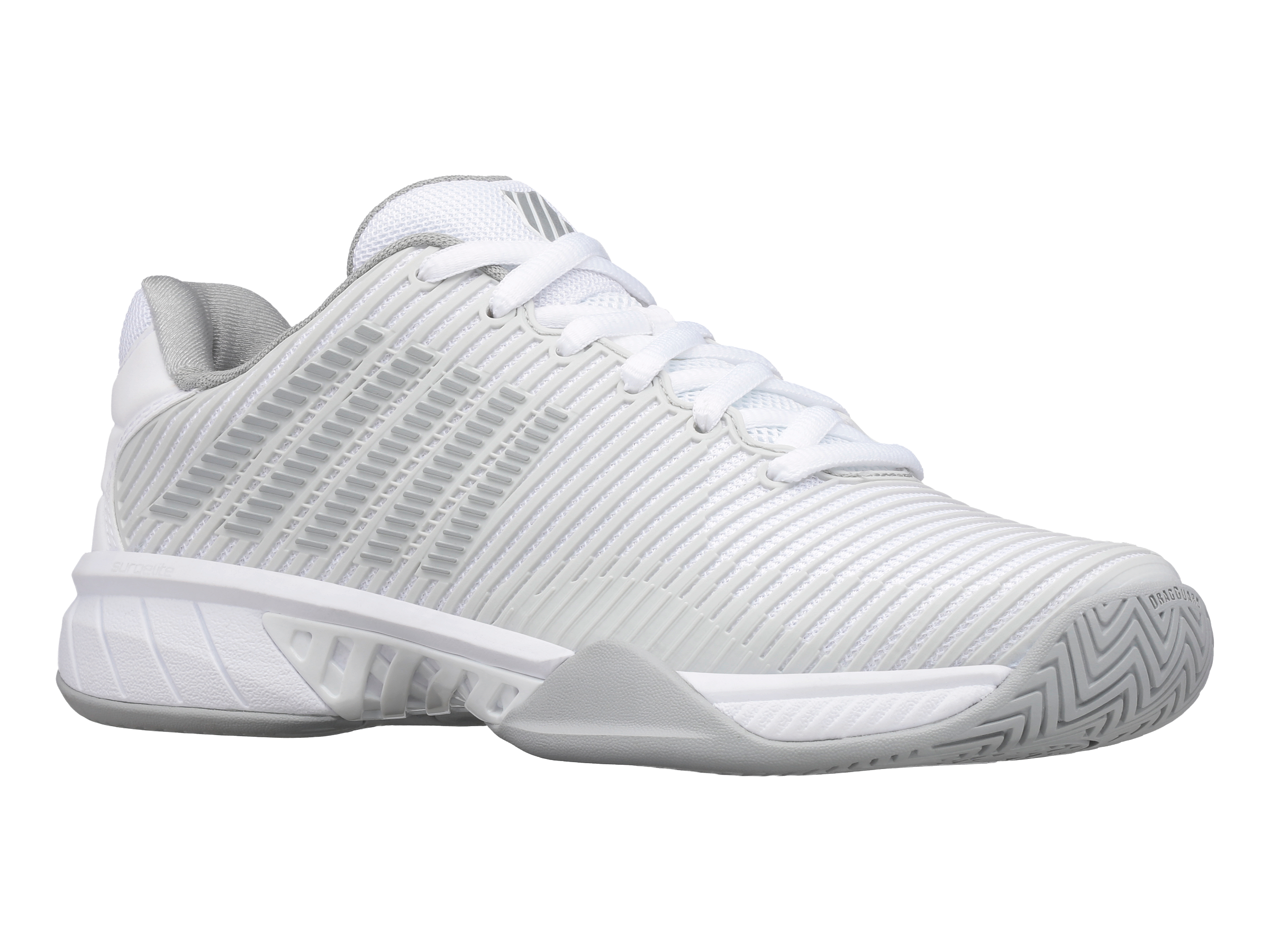 Hypercourt Express 2 Basketball Shoes - Barely Blue/White/High Rise | Lightweight Performance Court Sneakers for Men | Perfect for Indoor & Outdoor Basketball Games, Training, and Casual Wear