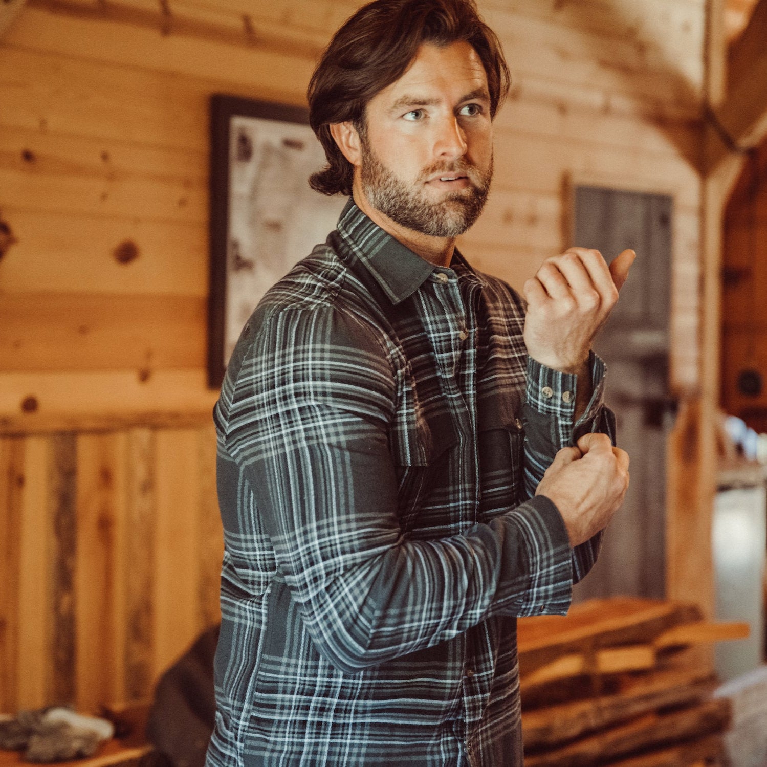 Premium Noda Flannel Shirt for Men & Women - Soft Plaid Button-Up Shirt - Cozy Fall & Winter Layering Essential - Perfect for Outdoor Adventures, Camping, and Casual Wear