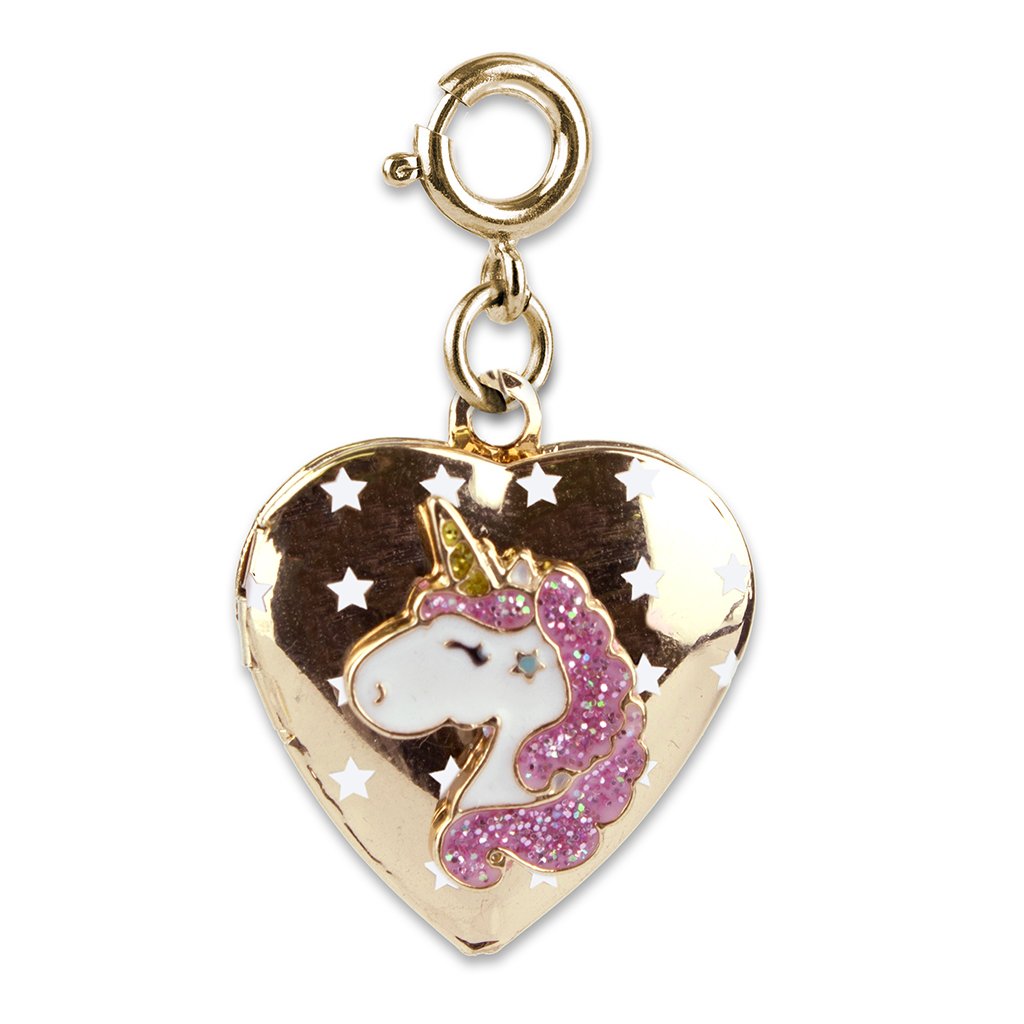 Gold Unicorn Locket Necklace - Elegant Jewelry Gift for Women & Girls - Perfect for Birthdays, Valentine's Day & Special Occasions