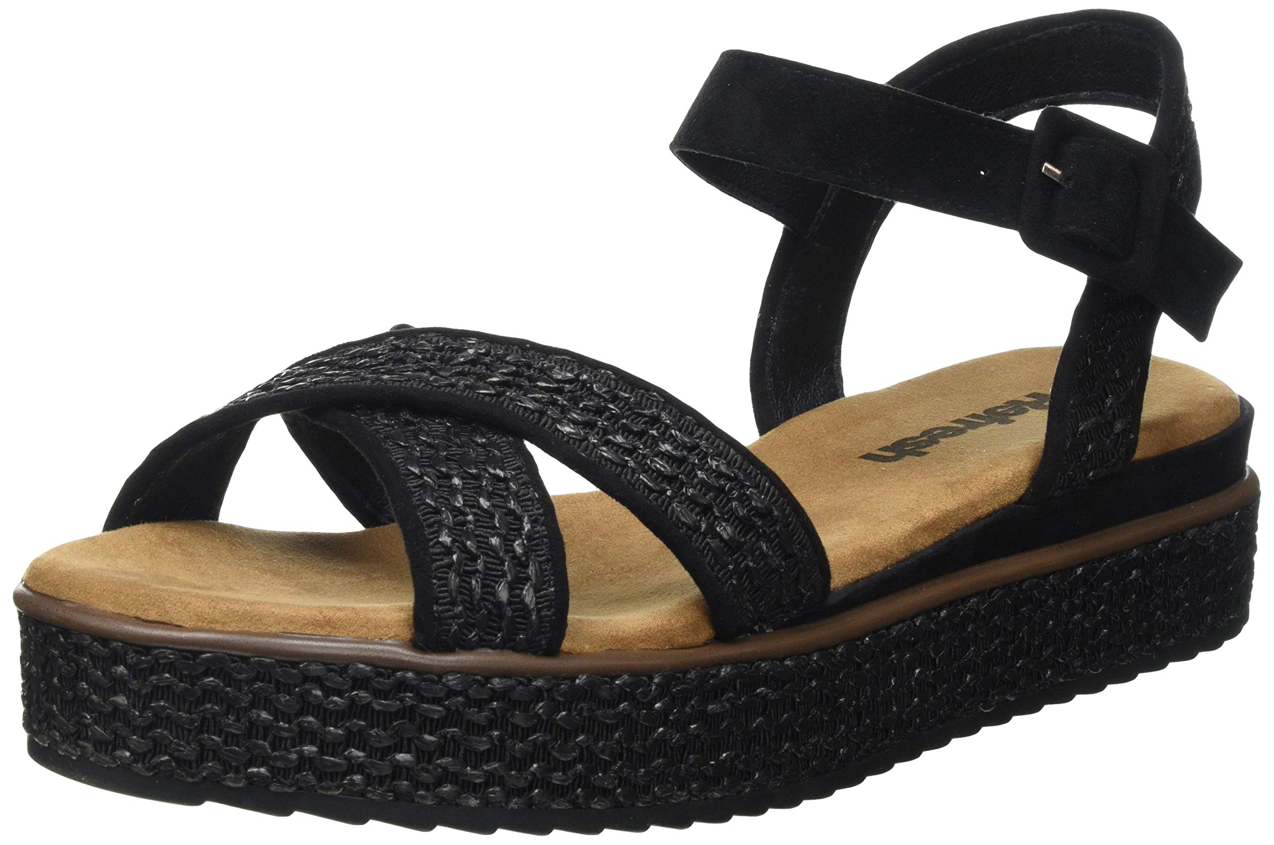 REFRESH Women's Comfortable Beach & Pool Sandals - Lightweight Quick-Dry Water Shoes for Summer Vacation, Swimming, and Outdoor Activities