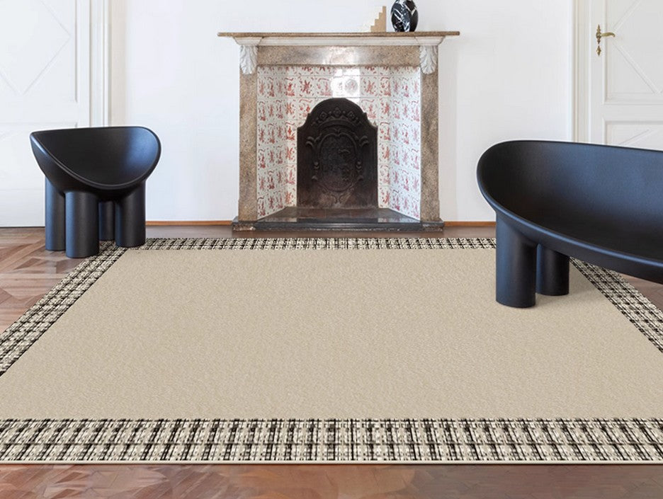 Modern Floor Rugs for Bedroom & Living Room - Soft Contemporary Area Rugs for Under Sofa, Office & Home Decor - Large Non-Slip Rugs for Cozy Spaces & High-Traffic Areas