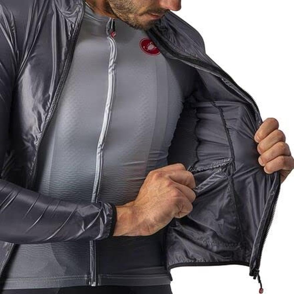 Castelli Air Shell Jacket - Lightweight Cycling Windbreaker for Men & Women - Perfect for Road Biking, Commuting & Outdoor Sports