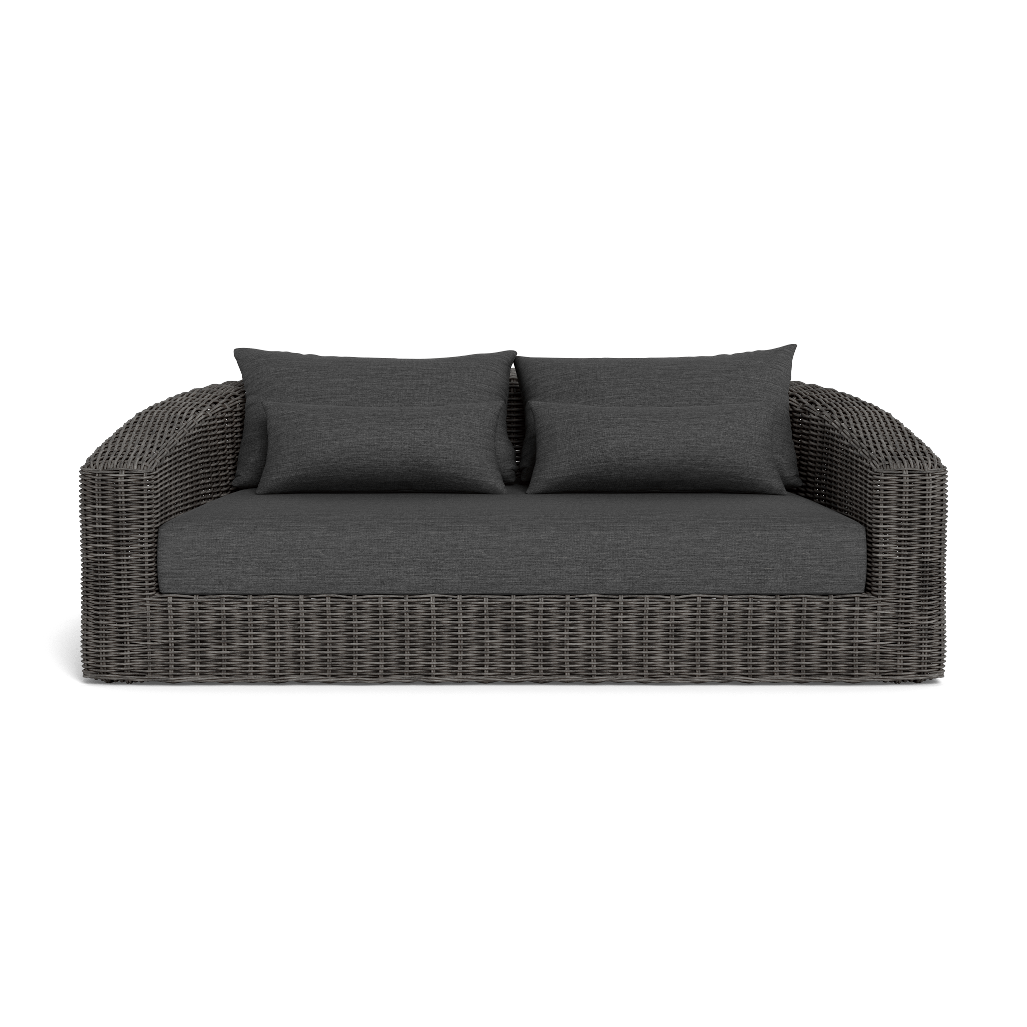Modern Barcelona 2-Seat Sofa - Compact Loveseat for Small Spaces - Perfect for Apartments, Living Rooms & Cozy Home Decor