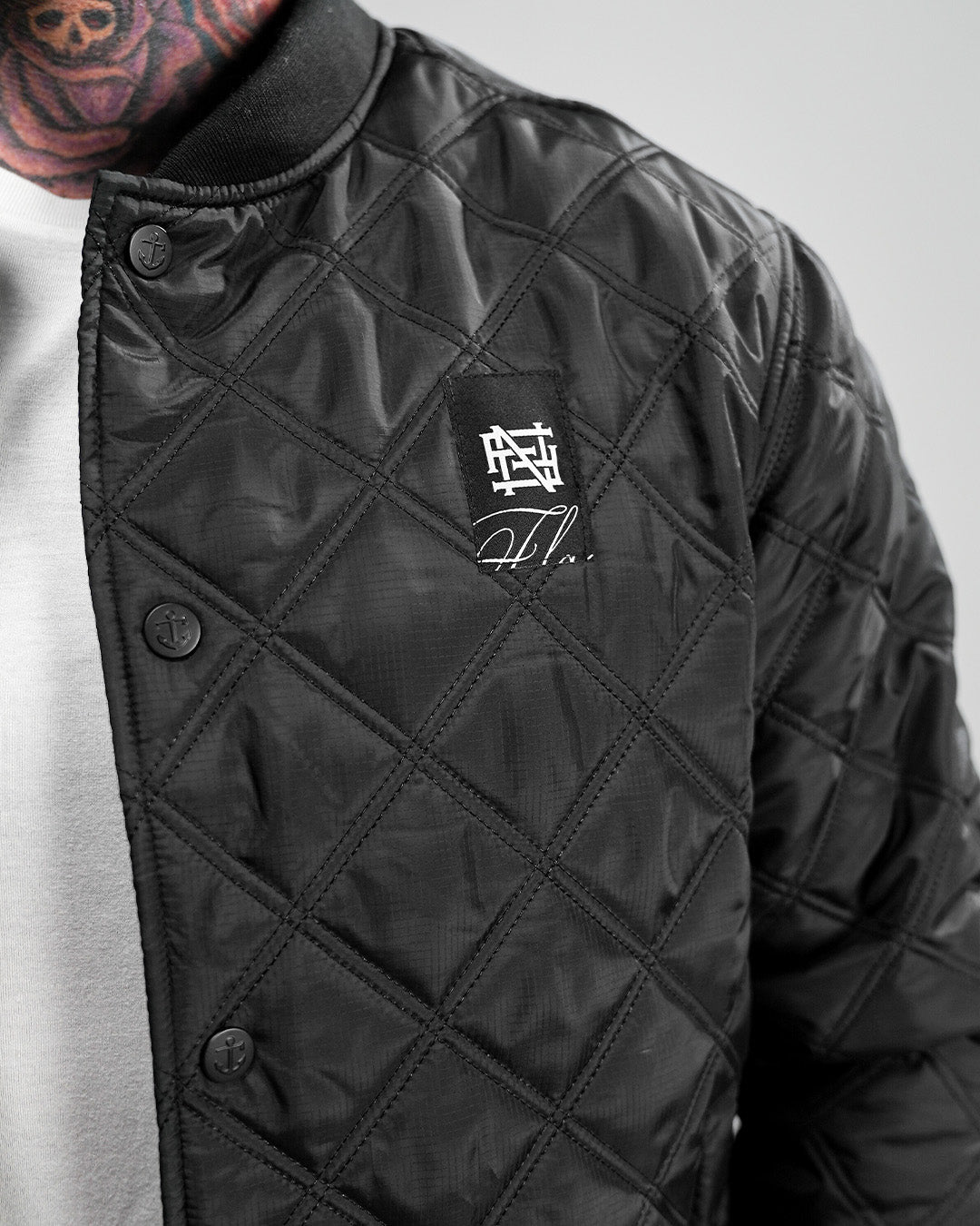 Men's Black Bomber Jacket - Stylish & Comfortable Outerwear for Casual Wear, Travel & Outdoor Activities