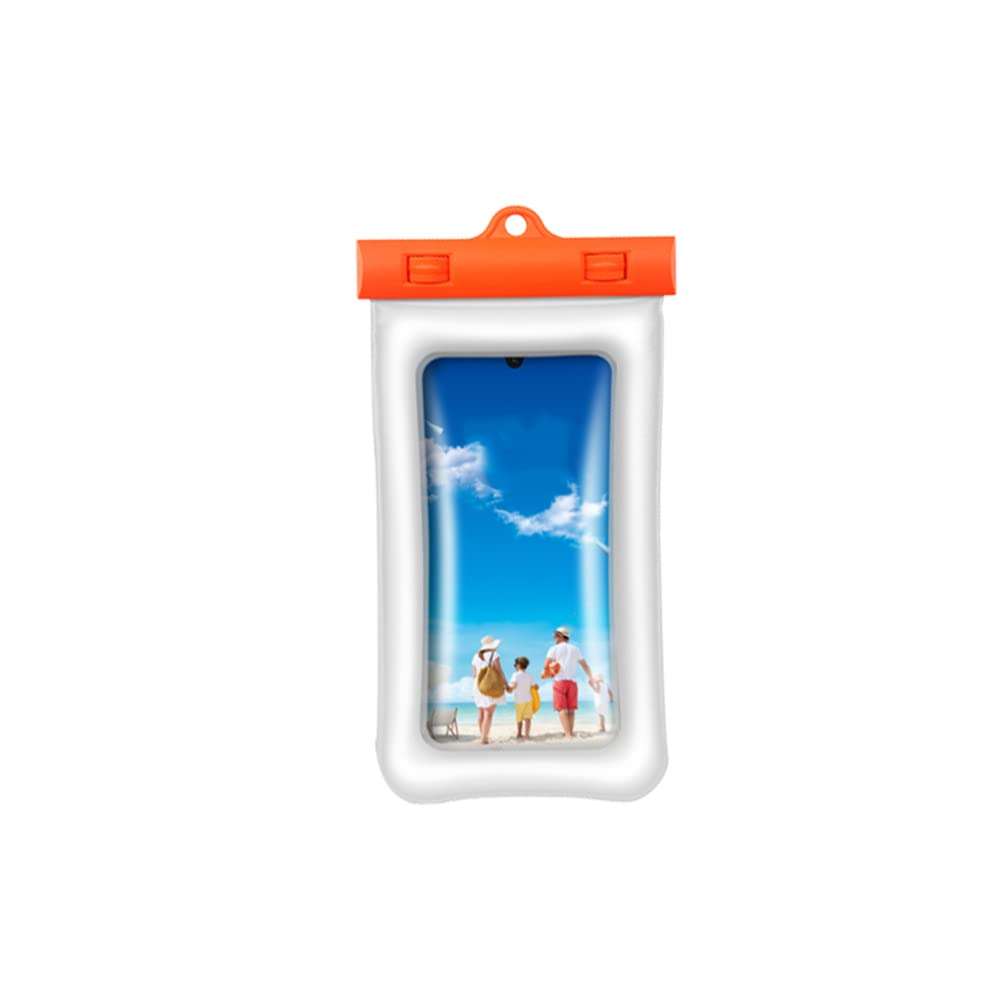 BESPORTBLE Clear Waterproof Phone Pouch - Credit Card Holder Case for Swimming, Beach & Outdoor Activities | Underwater Phone Protector Bag with Hanging Strap for iPhone & Samsung