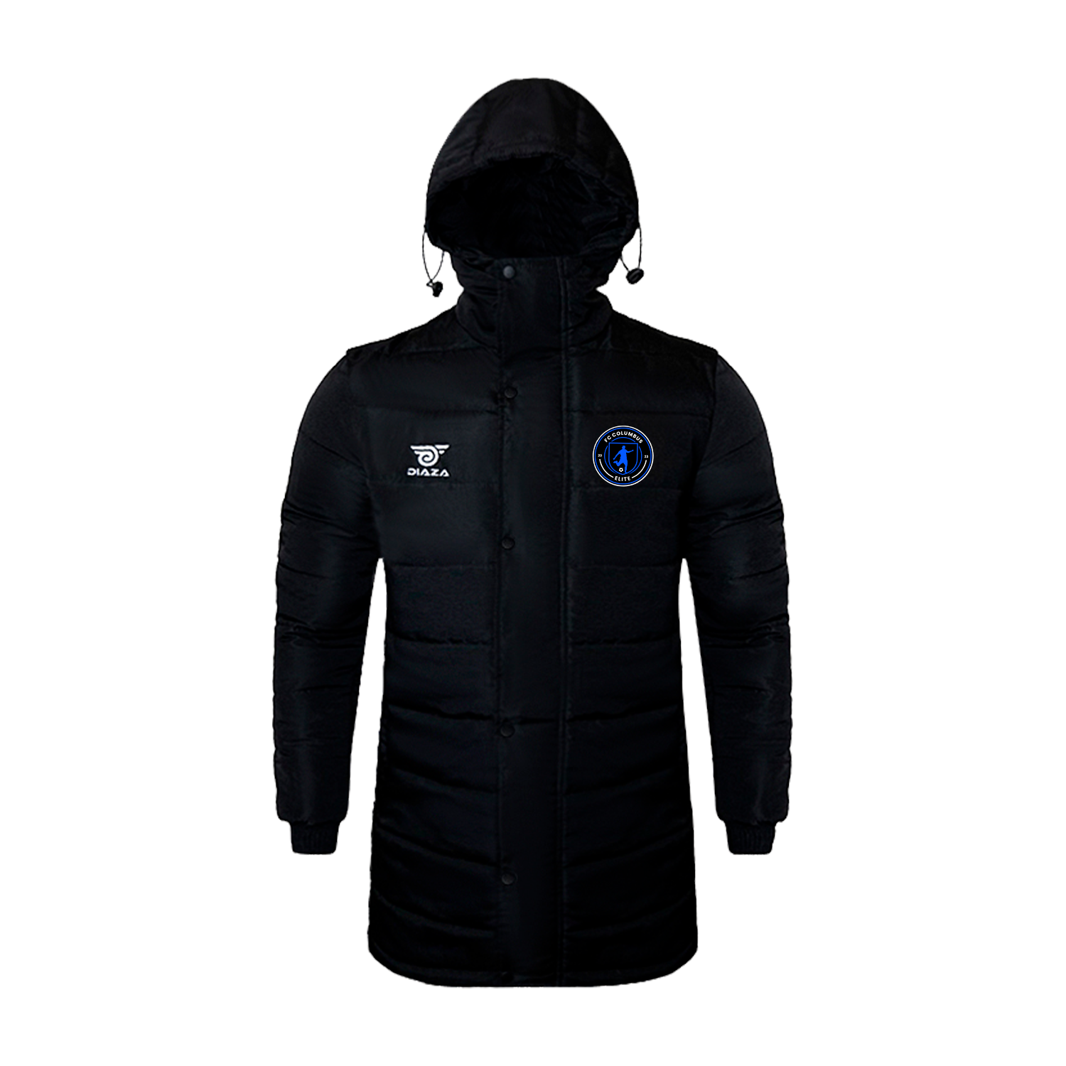 FC Columbus Polar Winter Jacket - Waterproof Insulated Men's Parka for Extreme Cold Weather - Perfect for Snowboarding, Skiing & Outdoor Adventures