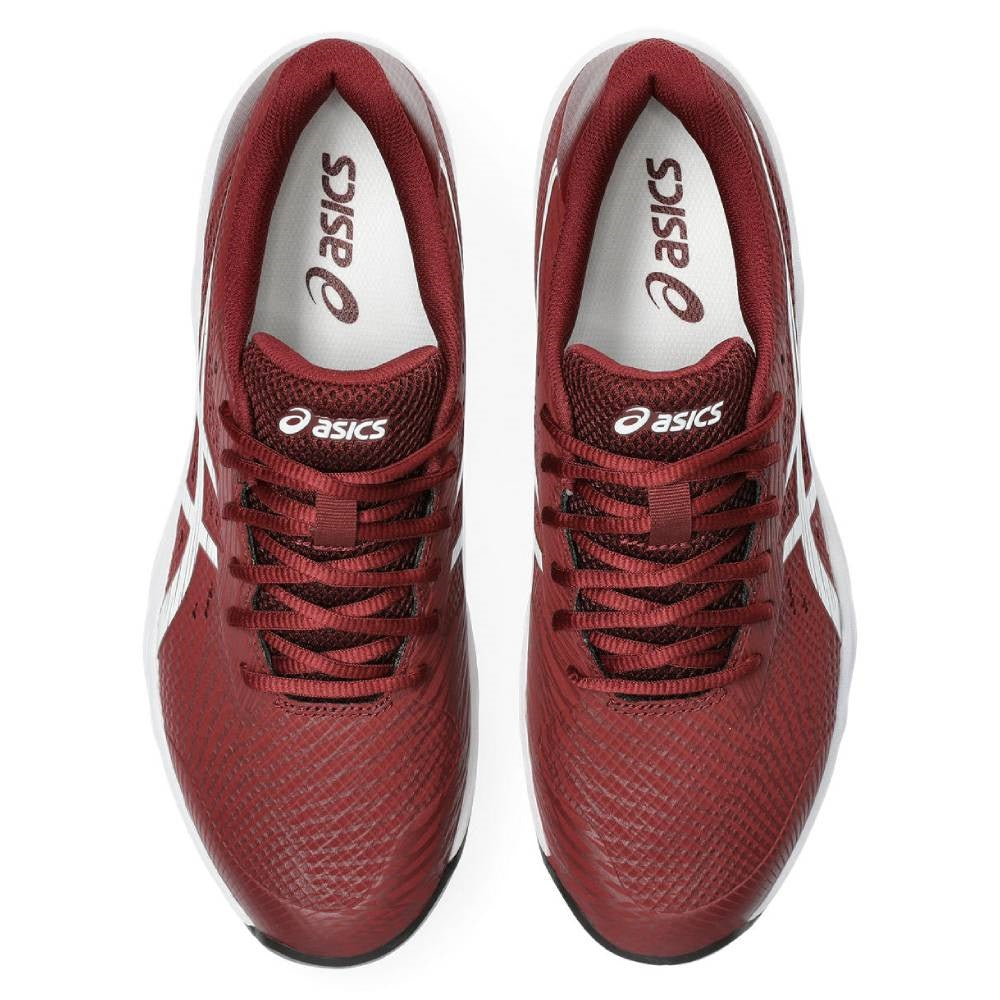 ASICS Gel-Game 9 Men's Tennis Shoes - Lightweight Performance Court Shoes for Men with Shock Absorption (Red/White) - Perfect for Competitive Tennis Matches & Casual Court Play