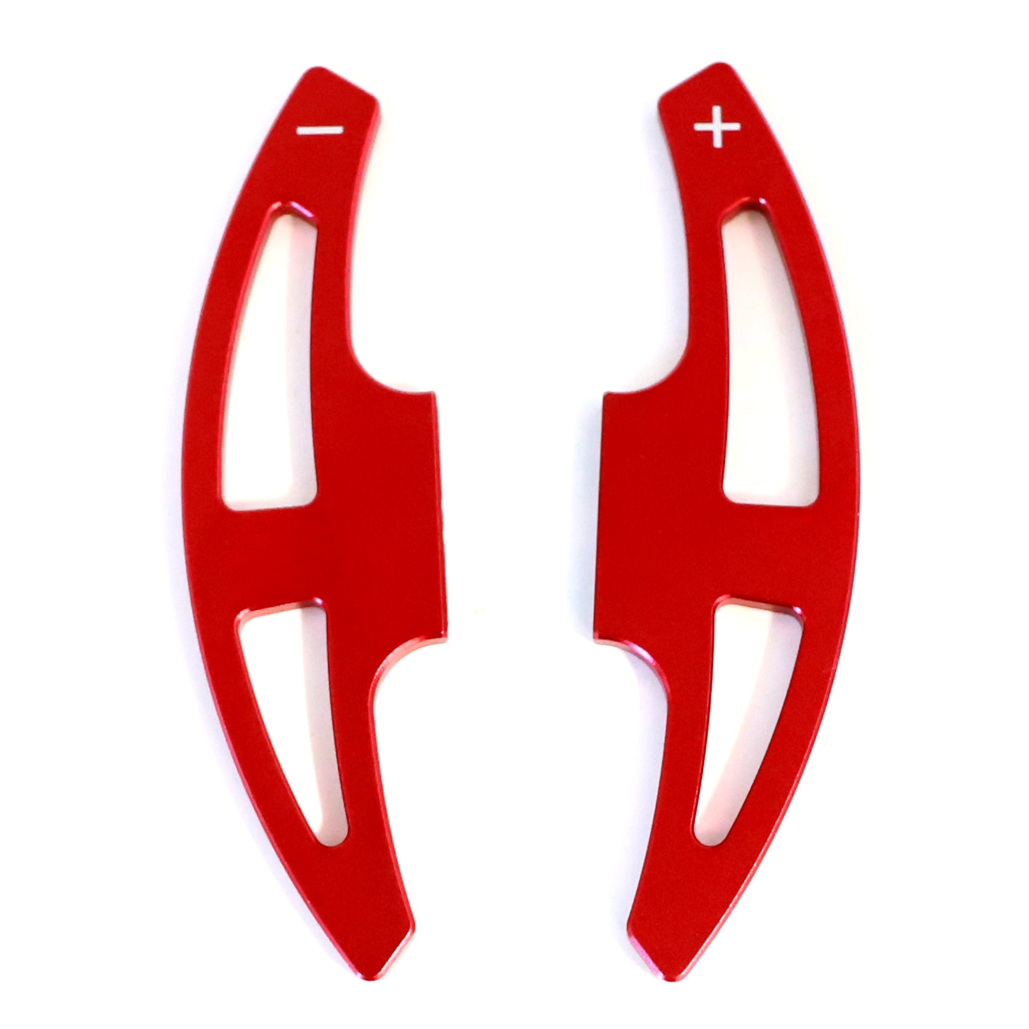 High-Performance CNC Red Aluminum Steering Wheel with Larger Paddle Shifters - Compatible with BMW EXX M3 M6 X5M X6M - Perfect for Racing & Street Driving