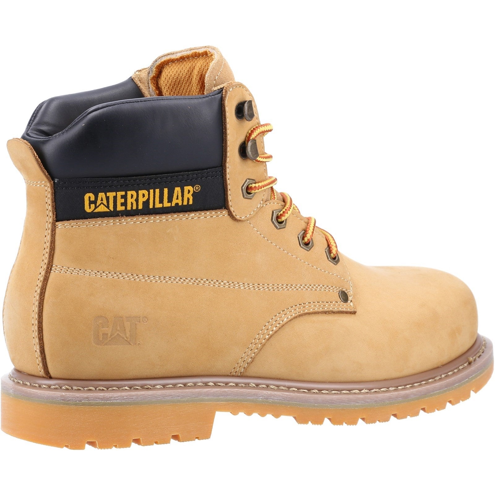 Caterpillar Powerplant S3 GYW Safety Work Boots - Heavy Duty Steel Toe, Slip Resistant, Electrical Hazard Protection for Construction & Industrial Workers