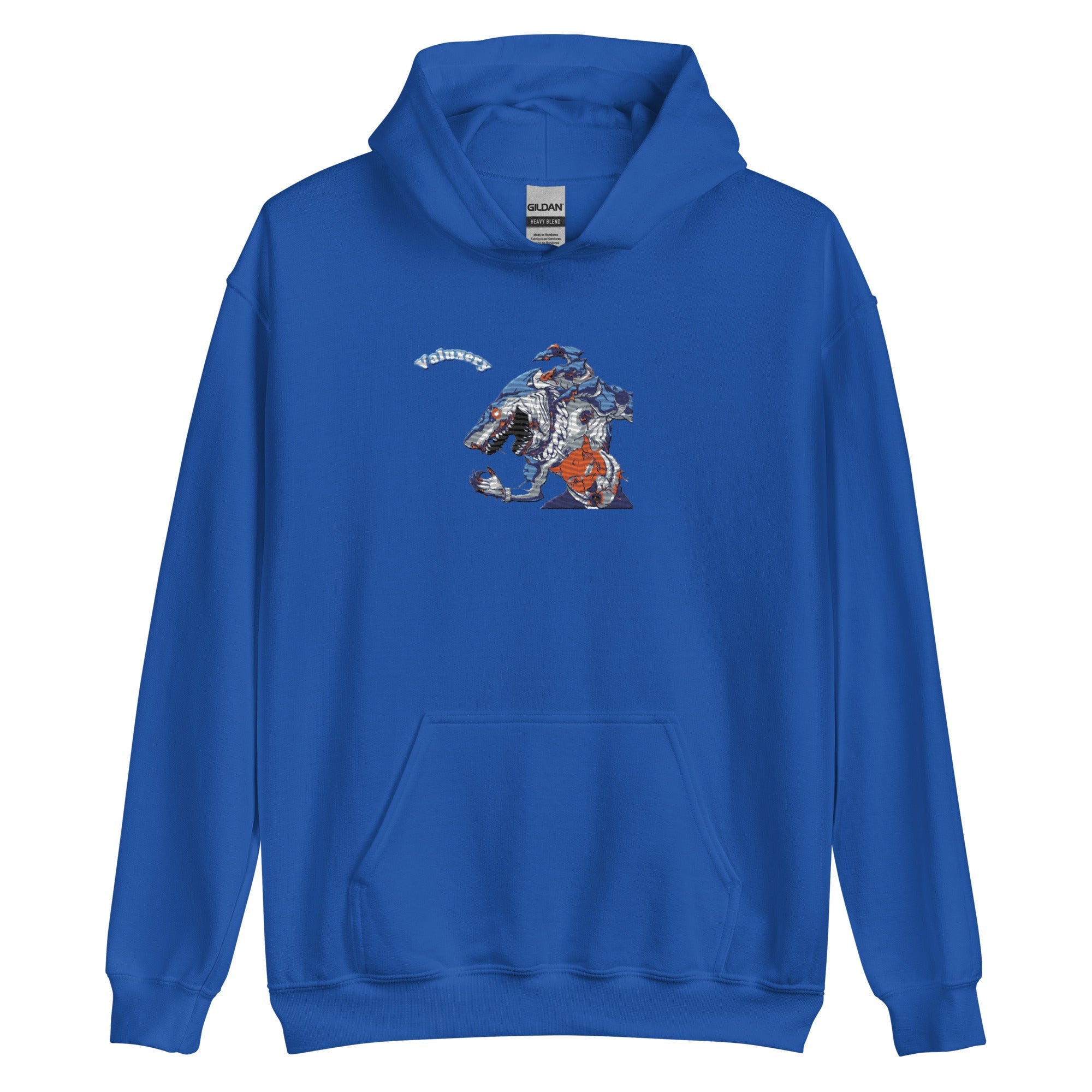 Premium Shark Hoodie Embroidered - Heavyweight 271.25 g/m² Cotton Blend - Streetwear Fashion for Men & Women | Gym, Casual Outfits, Outdoor Activities