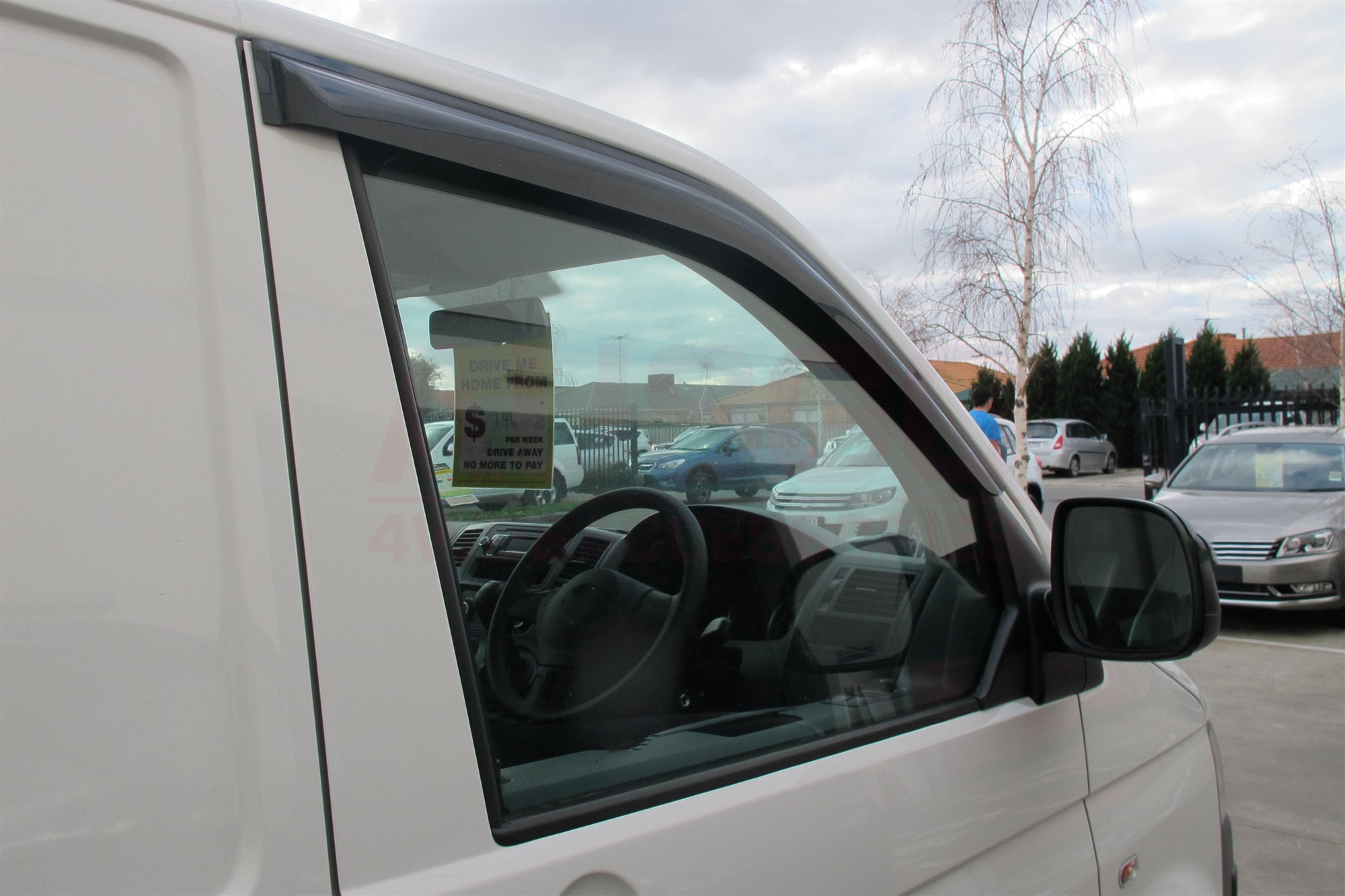 Volkswagen Multivan / Transporter T6.1 Weather Shields (2020-Present) - Durable Wind & Rain Protection for Side Windows - Perfect for Camping & Road Trips