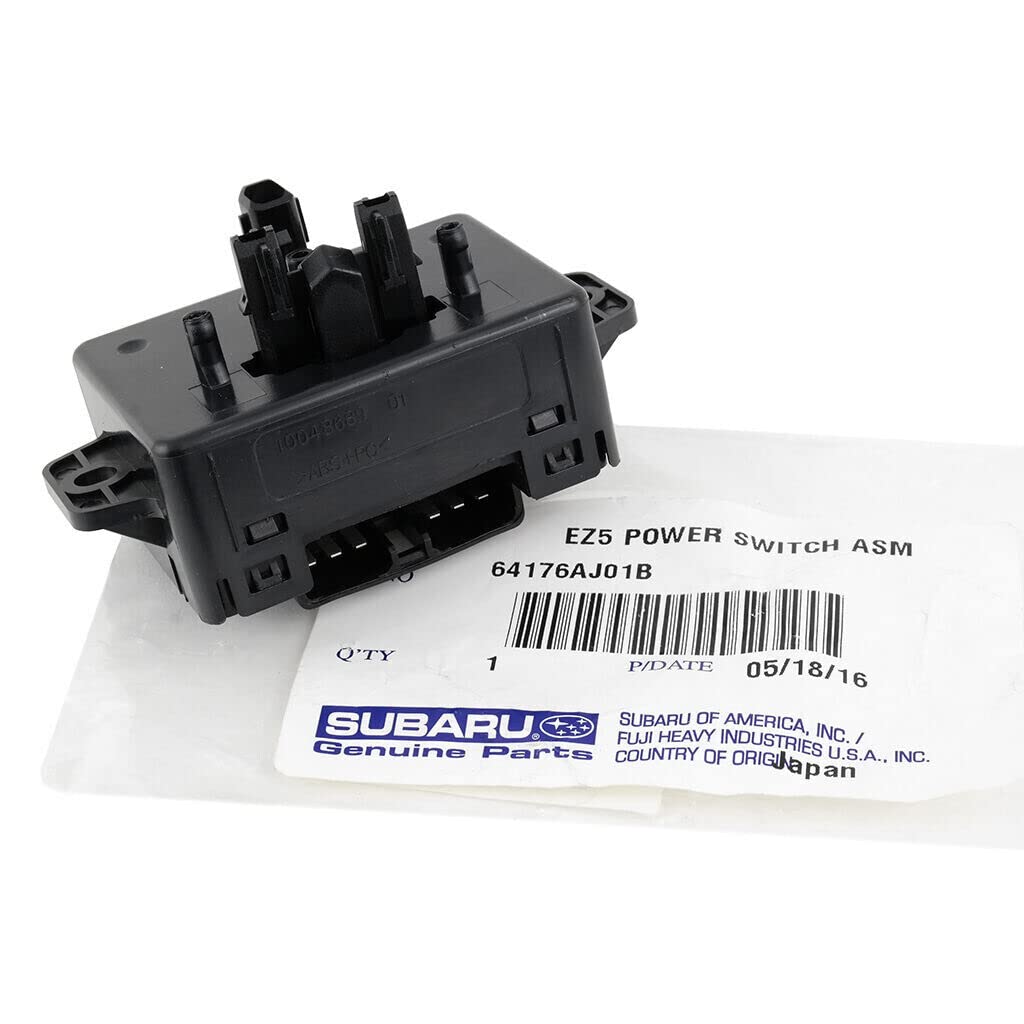 Genuine OEM 10-14 Subaru Right Passenger Power Seat Switch 64176AJ01B for Legacy & Outback - Perfect for Seat Adjustment & Comfort Enhancement