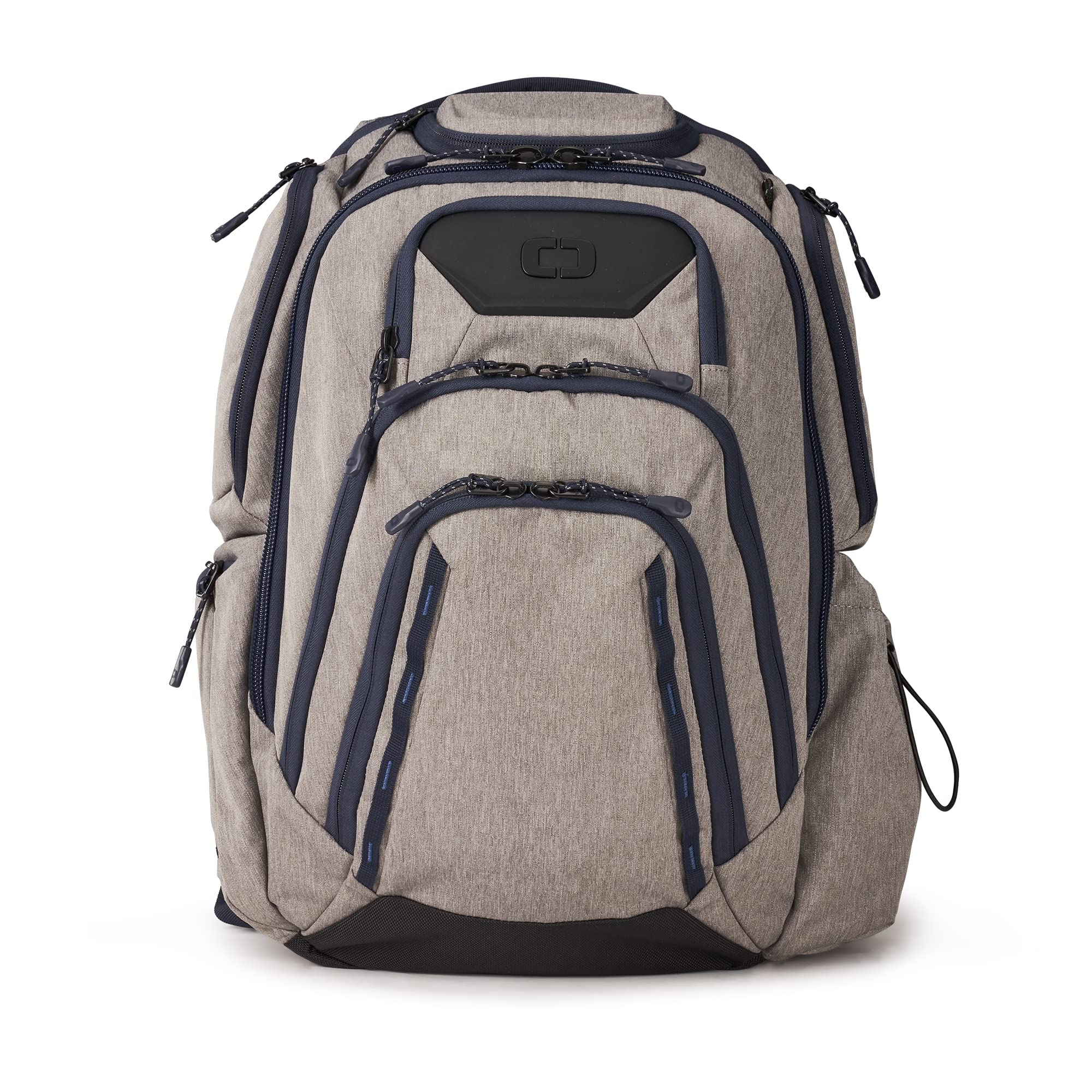 OGIO Renegade PRO Backpack - Durable Heather Gray Medium Laptop Backpack for Work, Travel & Outdoor Adventures | Water-Resistant & Spacious Design