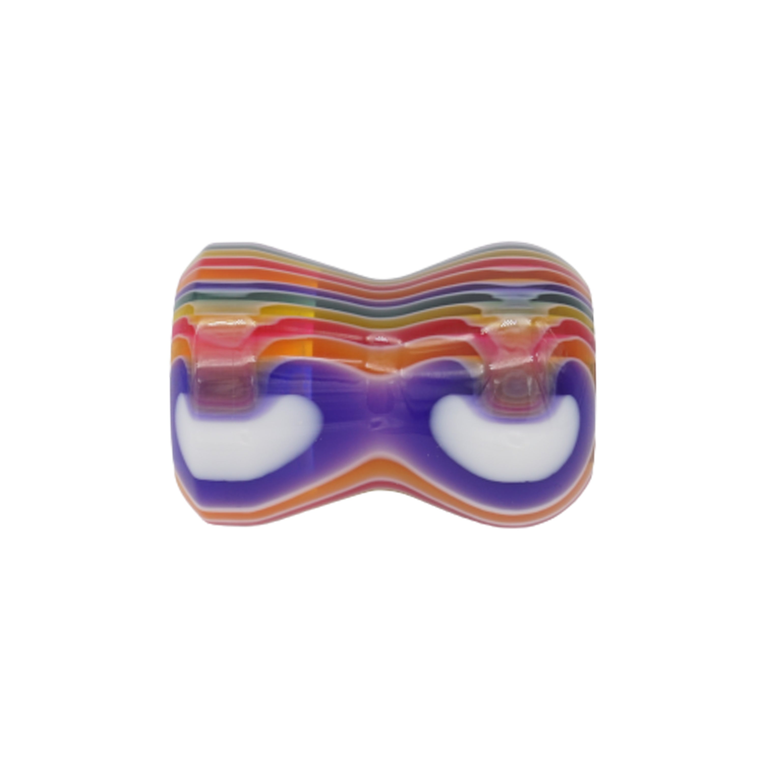 Handcrafted Candy Stripe Shaving Brush Handle - Fits 24mm & 26mm Knots - Perfect for Wet Shaving & Grooming Kits - Luxury Shaving Accessory for Men