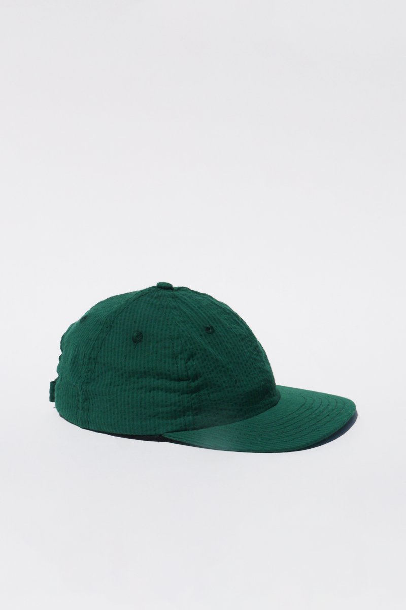 Lite Year Six Panel Seersucker Cap - Green | Breathable Summer Hat for Men & Women | Perfect for Outdoor Activities, Beach, Hiking and Casual Wear