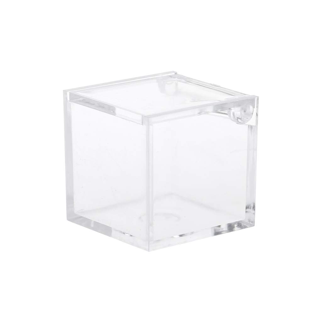 MEIYIN Clear Plastic Wedding Favor Candy Boxes - 2.5