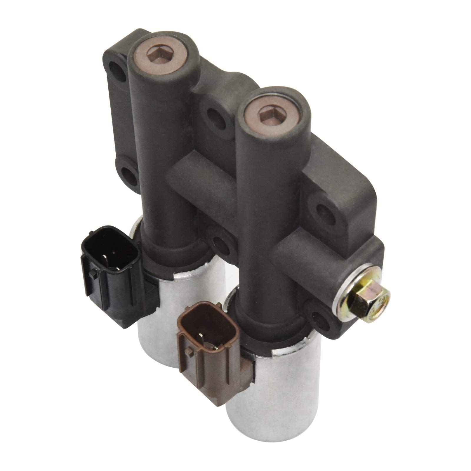 Honda Acura Transmission Dual Linear Shift Solenoid with Gasket 28250-RDK-014 - Compatible with Accord, Odyssey, Pilot, Ridgeline - Smooth Gear Shifting for Better Driving Performance