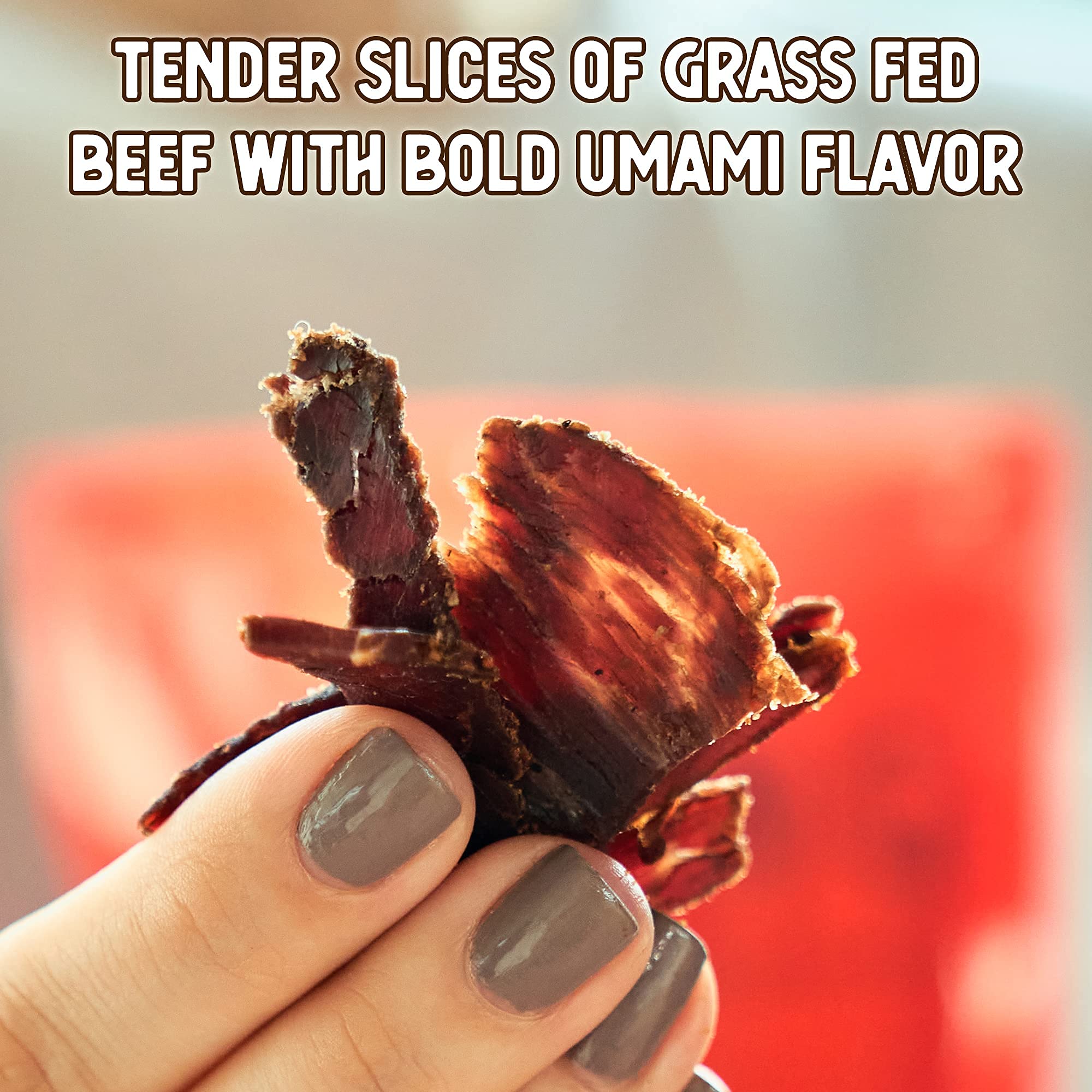 Premium Ayoba Spicy Grass-Fed Beef Biltong Slices (4oz) | Keto, Paleo & Whole30 Approved | Gluten-Free, Sugar-Free, Low-Carb Snack | High-Protein Air-Dried Meat Jerky | Perfect for Hiking, Camping & Office Snacks