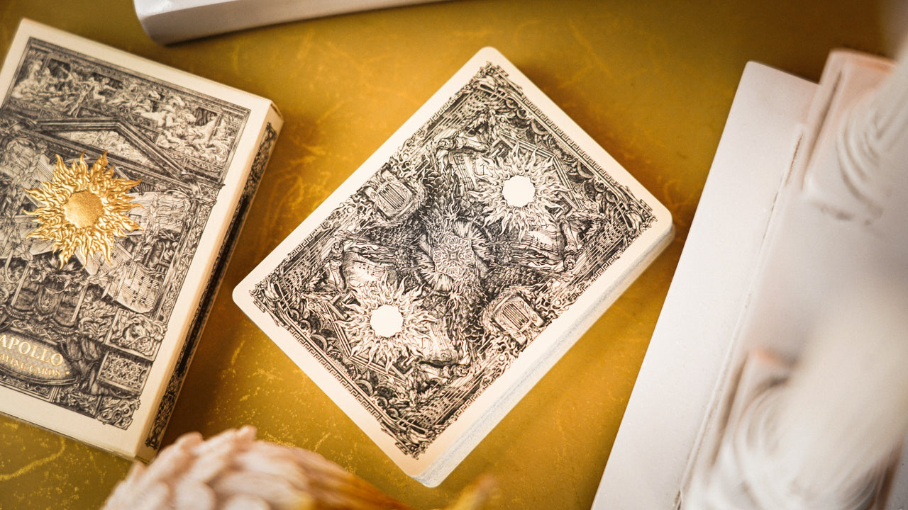 Apollo Playing Cards - Premium Artist Box Set for Cardistry, Magic Tricks & Collectors | Elegant Design for Poker, Blackjack & Game Nights