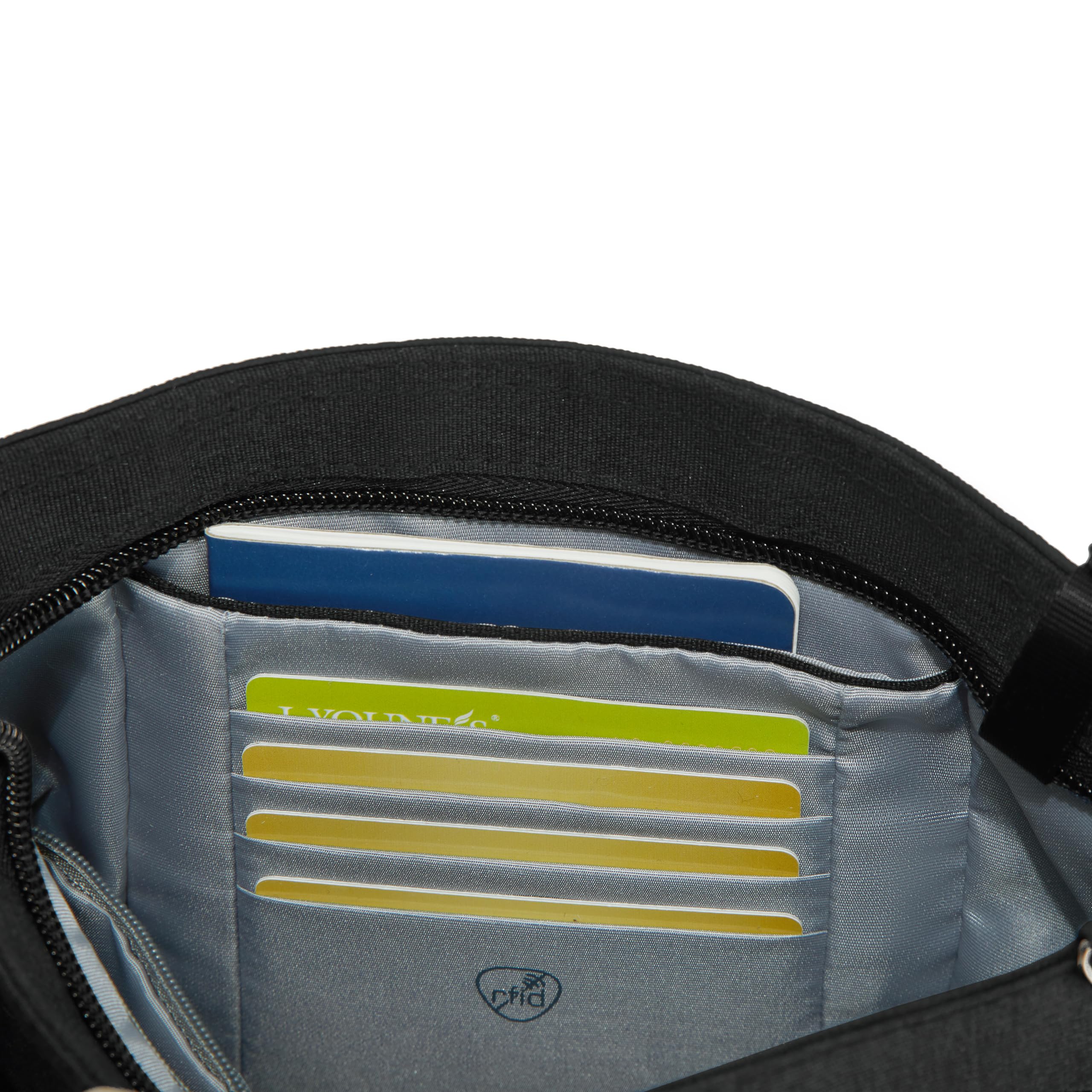 Travelon Anti-Theft Metro Saddle Crossbody Bag for Women - Secure RFID Blocking Purse with Adjustable Strap - Perfect for Travel, Commuting & Daily Use