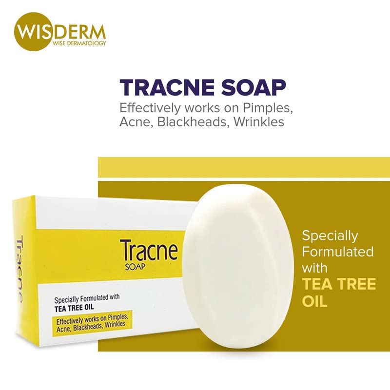 Delwis Tracne Acne Treatment Soap - Fast-Acting Formula to Prevent & Dry Out Breakouts (2-Pack) | Gentle Cleansing for Face & Body, Ideal for Oily & Acne-Prone Skin