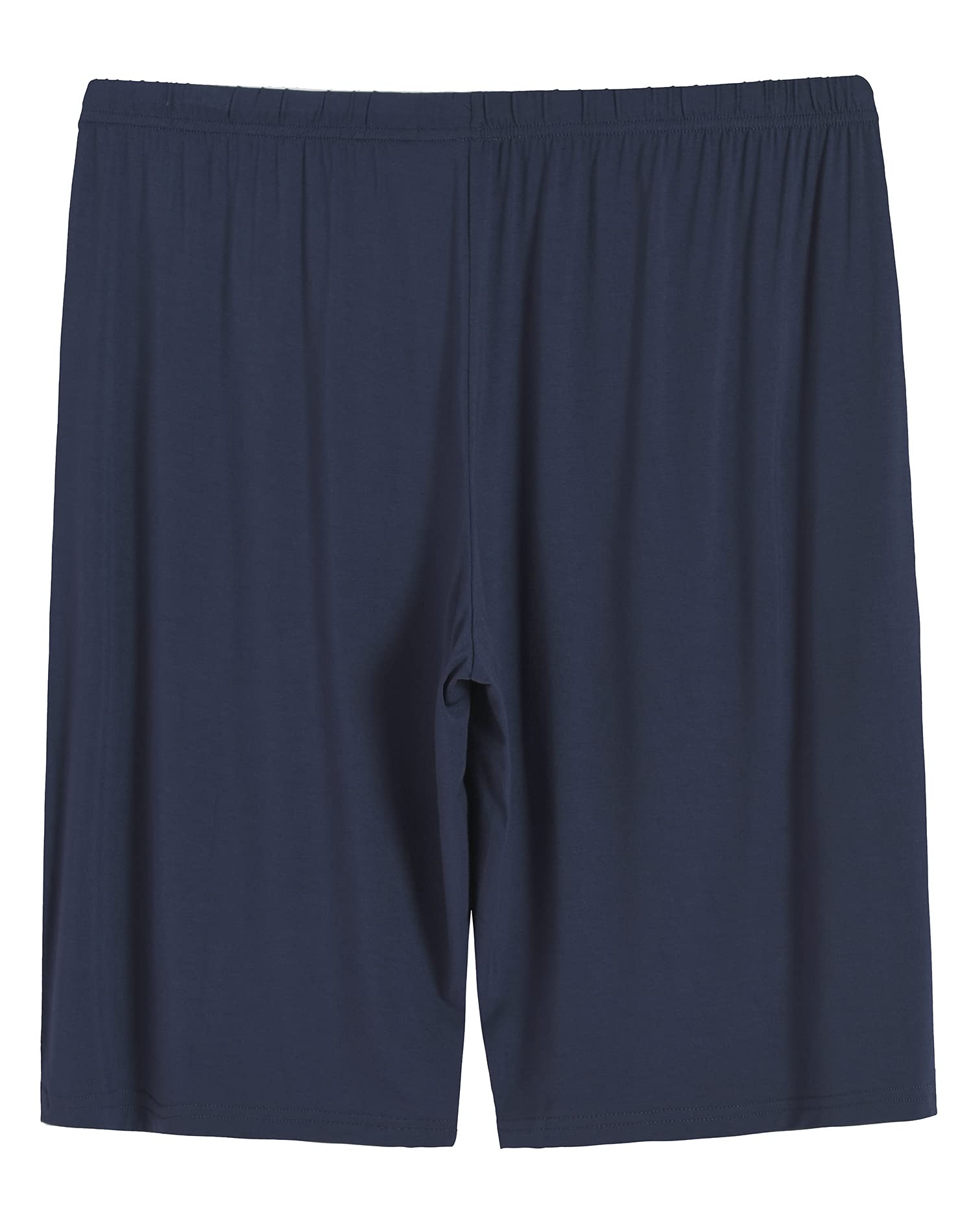 Esenchel Women's Plus Size Pajama Shorts - Soft Rayon Sleep Shorts for Lounge & Nightwear - Comfortable Summer Sleepwear for Women
