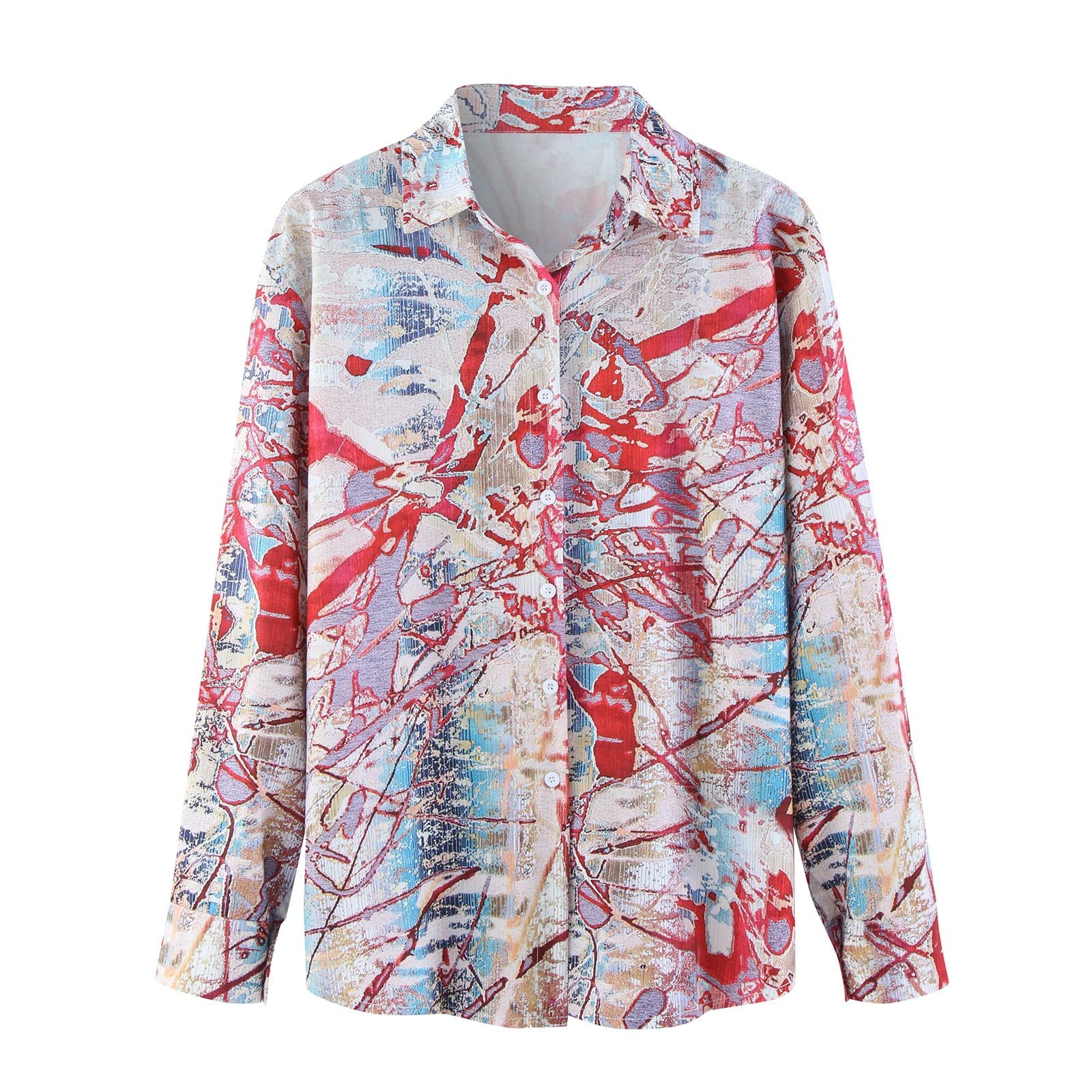 Maryia Men's Stylish Slim Fit Long Sleeve Dress Shirt | Hawaiian Beach Button Down Shirt Blouse | Perfect for Casual Wear, Office & Summer Vacation