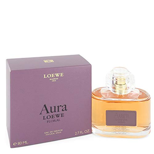 Loewe Aura Floral Eau de Parfum for Women - 2.7 oz Luxury Perfume Spray with Floral Notes, Long-Lasting Fragrance | Perfect for Date Nights, Special Occasions & Everyday Elegance