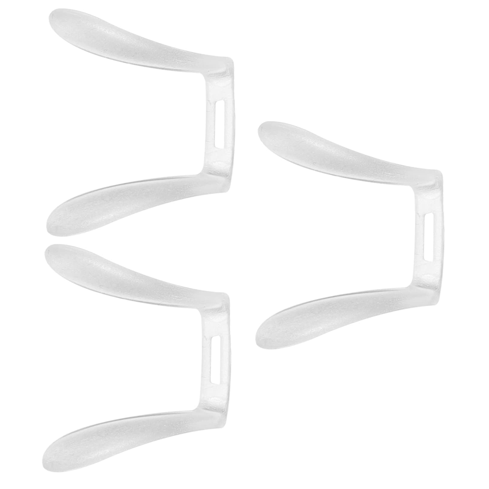9PCS Anti-Slip Nose Pads for Glasses & Sunglasses - Durable Hard Plastic Replacement Nose Pads - Comfortable Support Cushions for Eyewear - Perfect for Reading, Driving, and Outdoor Activities
