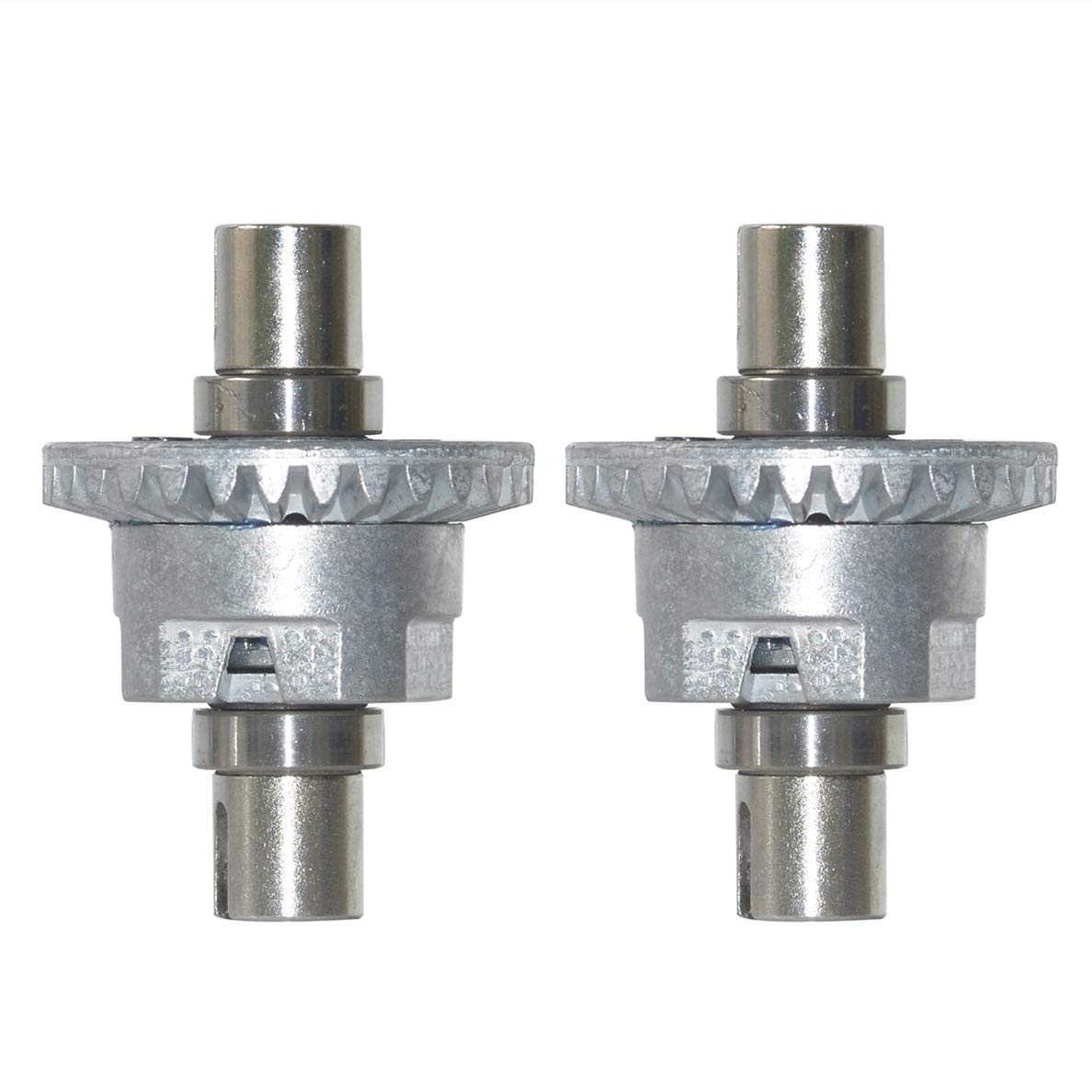 2Pcs All Metal Differential Gearbox Set for XLH 9125 RC Car - High Performance Upgrade Parts for Off-Road Racing & Crawling - Durable Spare Accessories for RC Enthusiasts