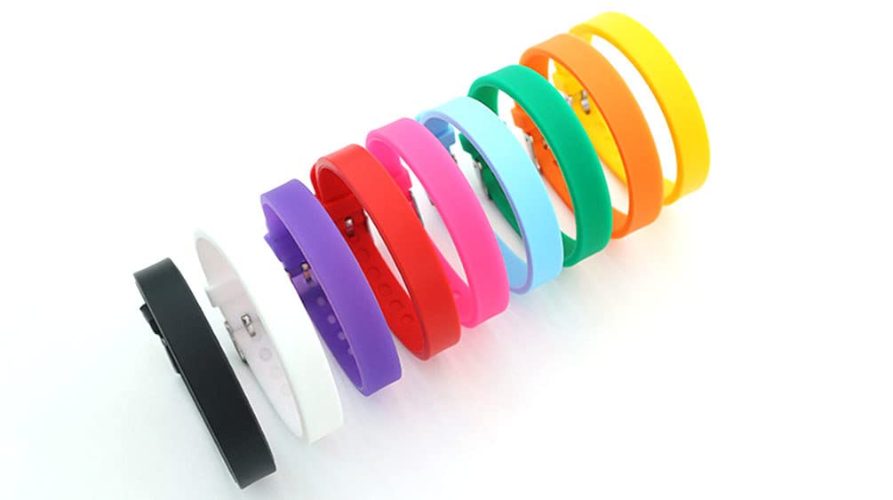 SHNIAN Motivational Adjustable Rubber Wristbands - Snap Closure Silicone Bracelets for Men & Women - Christian Religious Jewelry - Unisex Teen Gifts (8.66