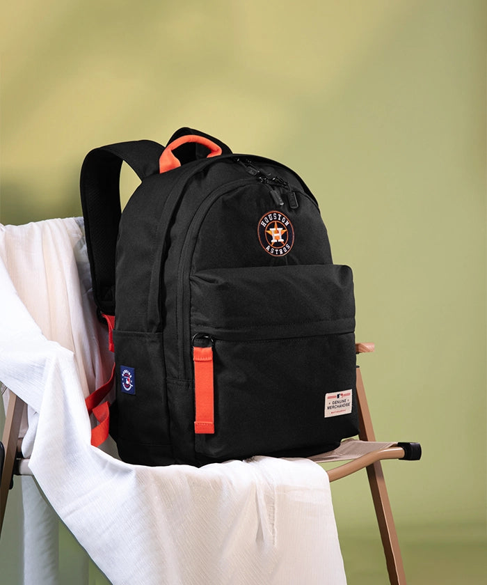 MLB Houston Astros Official Laptop Backpack 15.6 Inch - Durable School & Travel Backpack for Men Women, Perfect for Work, College & Sports Fans