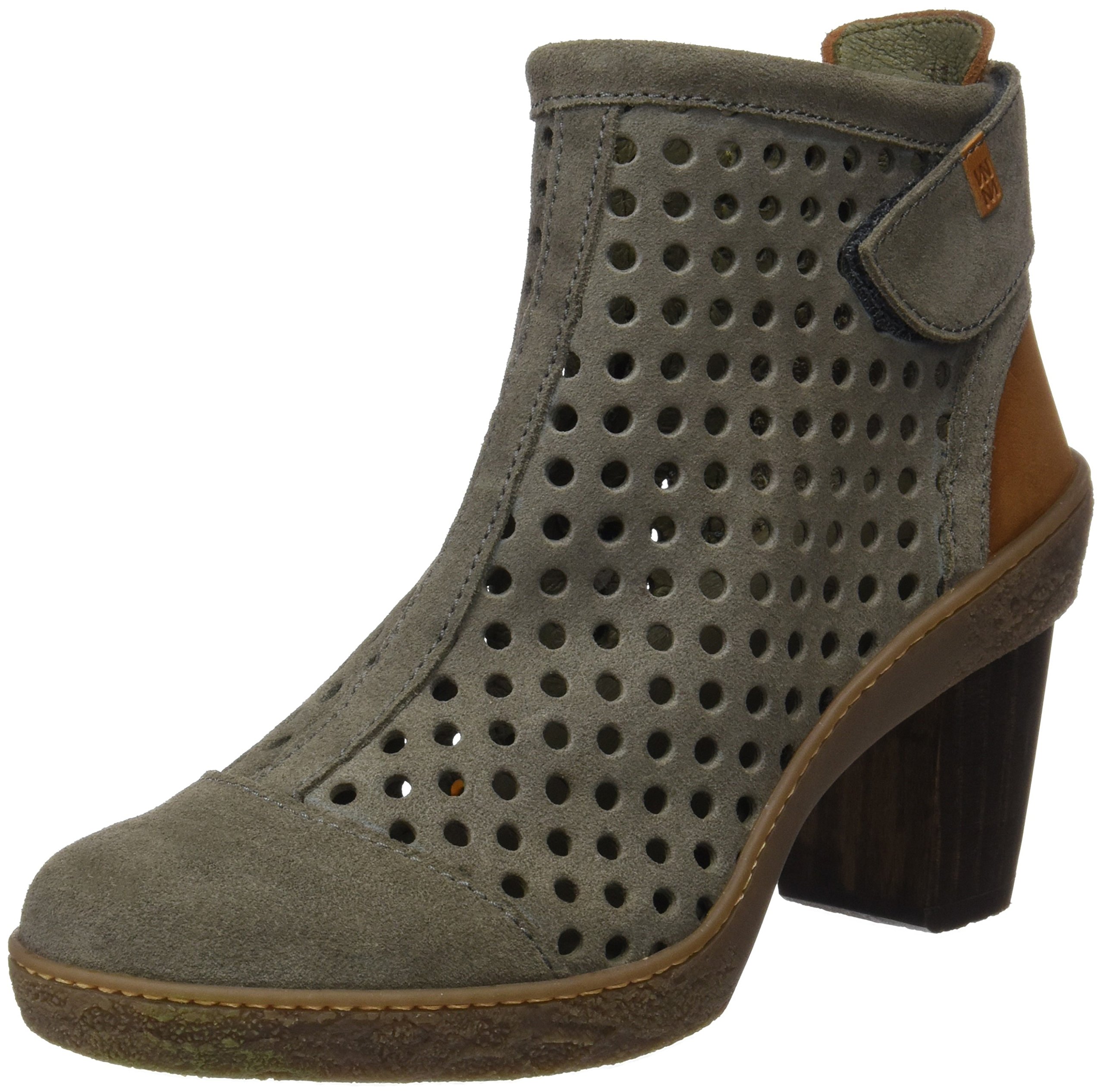 El Naturalista Women's Comfortable Ankle Boots - Waterproof Leather Booties for Walking, Hiking & Casual Wear | Fashionable Winter & Fall Shoes for Outdoor Activities