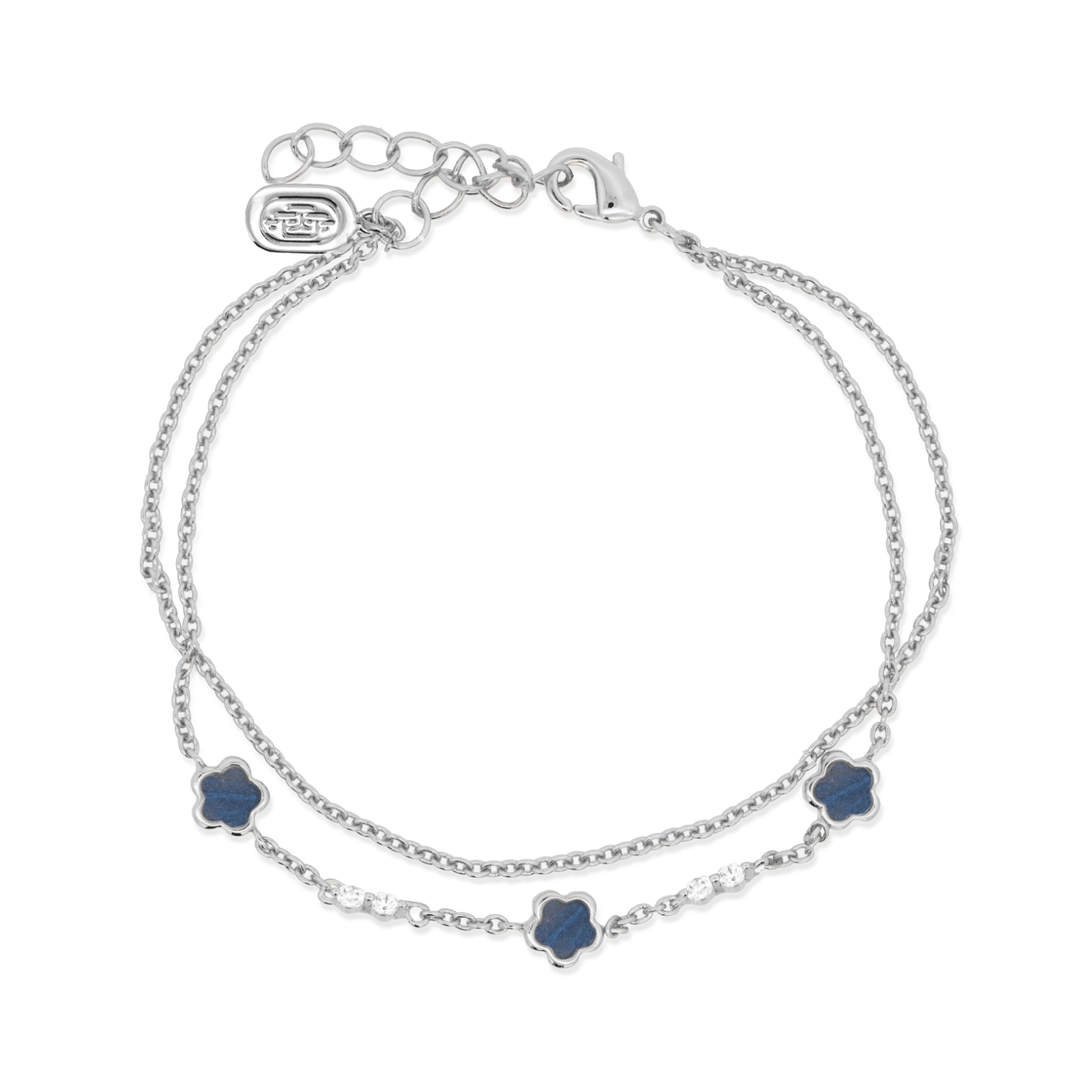 Elegant Silver Cressida Bracelet for Women - Dainty Adjustable Chain Bracelet Jewelry Gift for Her - Perfect for Parties, Weddings & Everyday Wear