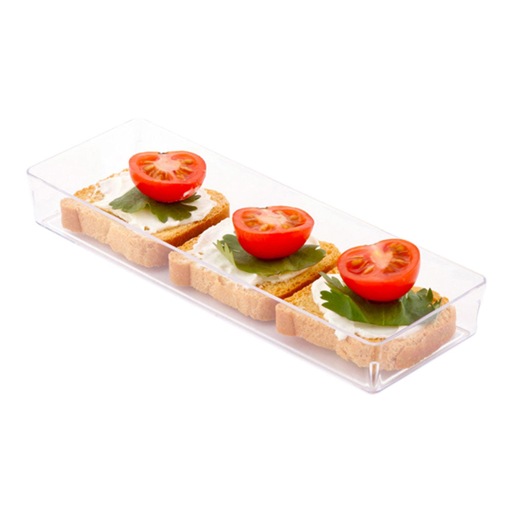 100-Pack Clear Rectangle 5.2