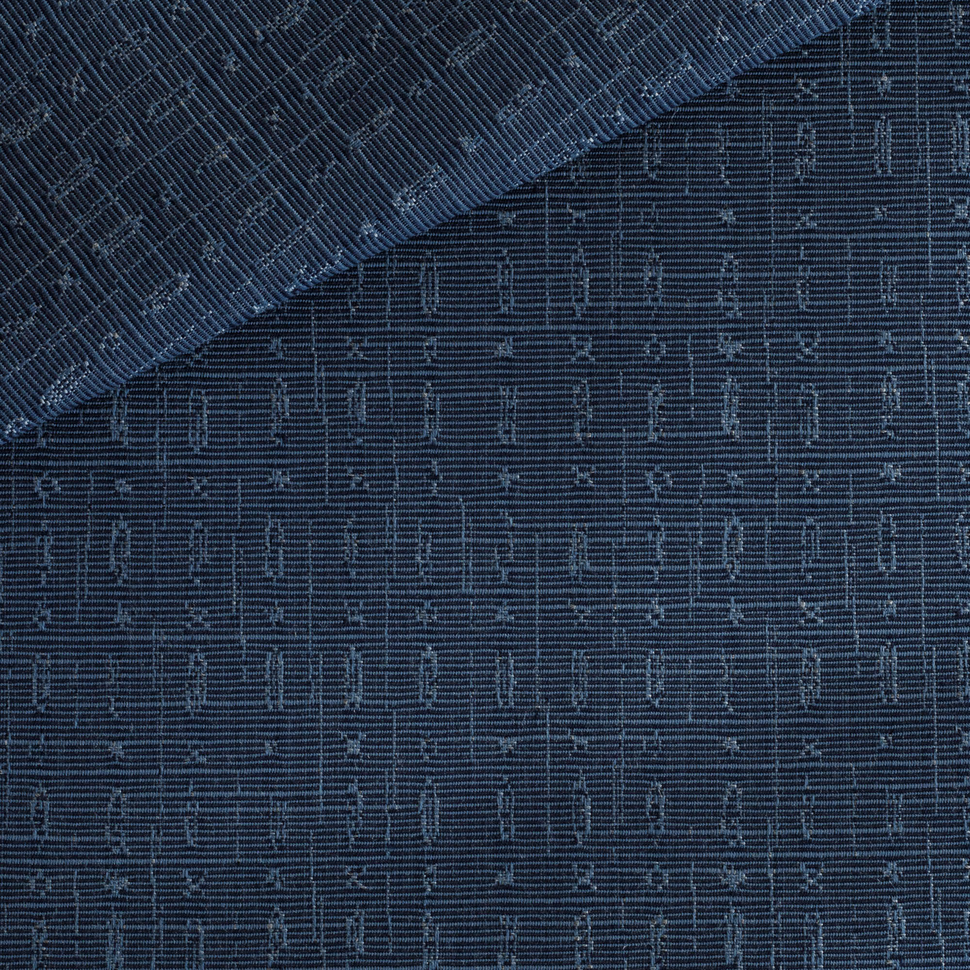 Premium Sunbrella Outdoor Fabric - Waterproof, UV-Resistant, Fade-Proof - Indigo Blue - Perfect for Patio Furniture, Cushions, Awnings & Outdoor Decor