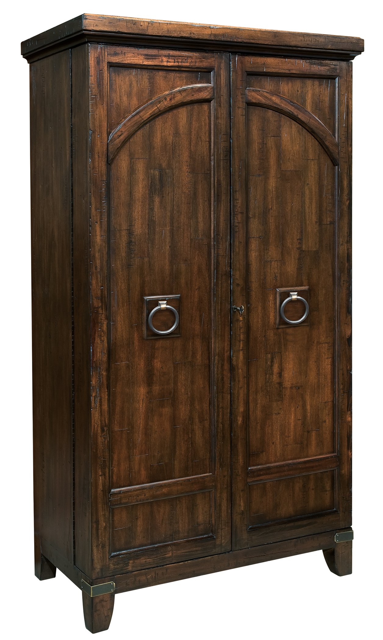 Howard Miller Morgan Wine & Bar Cabinet 547-307 - Solid Wood Home Bar Storage Furniture for Wine Bottles, Glasses & Accessories - Perfect for Dining Room, Living Room or Home Bar Setup