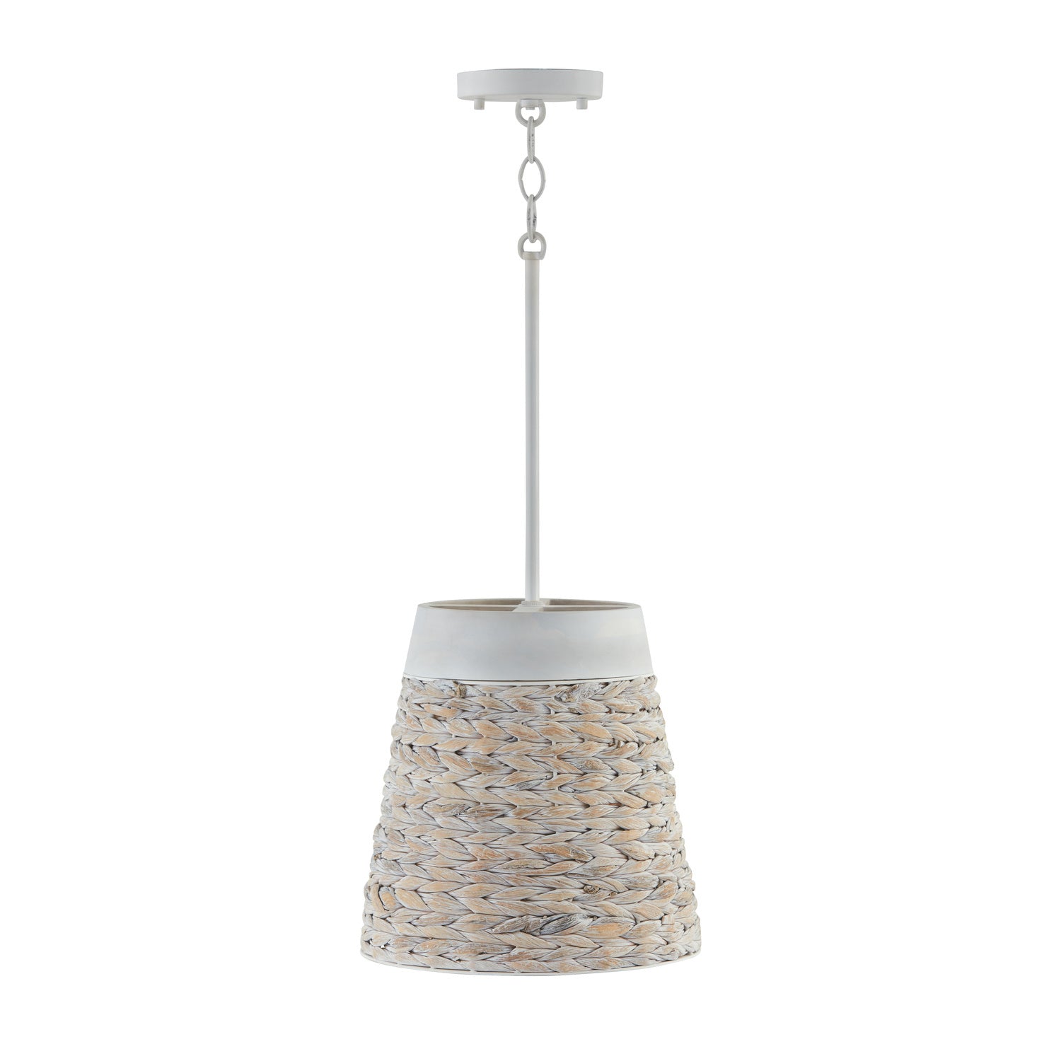 Capital Lighting Modern One Light Pendant - Sleek Hanging Fixture for Kitchen Island, Dining Room or Bedroom Lighting | Dimmable LED Compatible