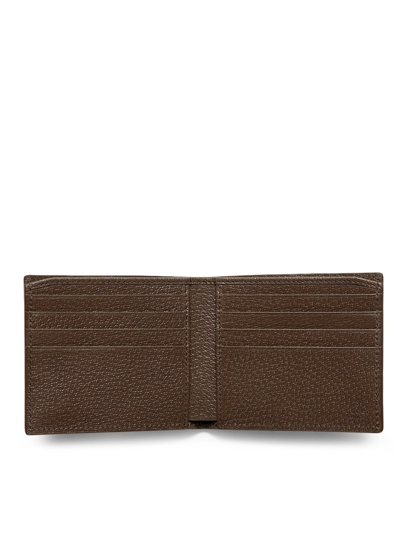 Premium GG Bi-Fold Wallet with Brown Leather Interior - Stylish & Durable Men's Wallet for Everyday Use & Travel