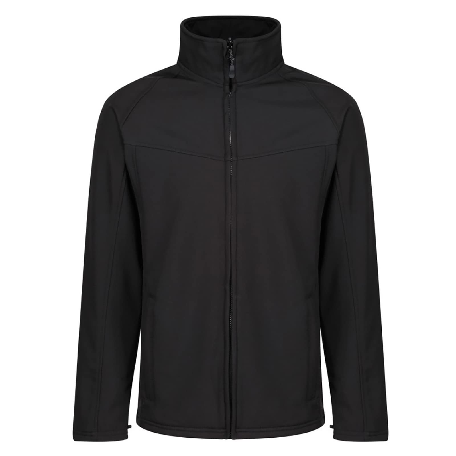 Professional Men's Regatta Uproar Interactive Warm Softshell Jacket - All Black 5XL - Ideal for Outdoor Activities, Hiking, and Winter Sports