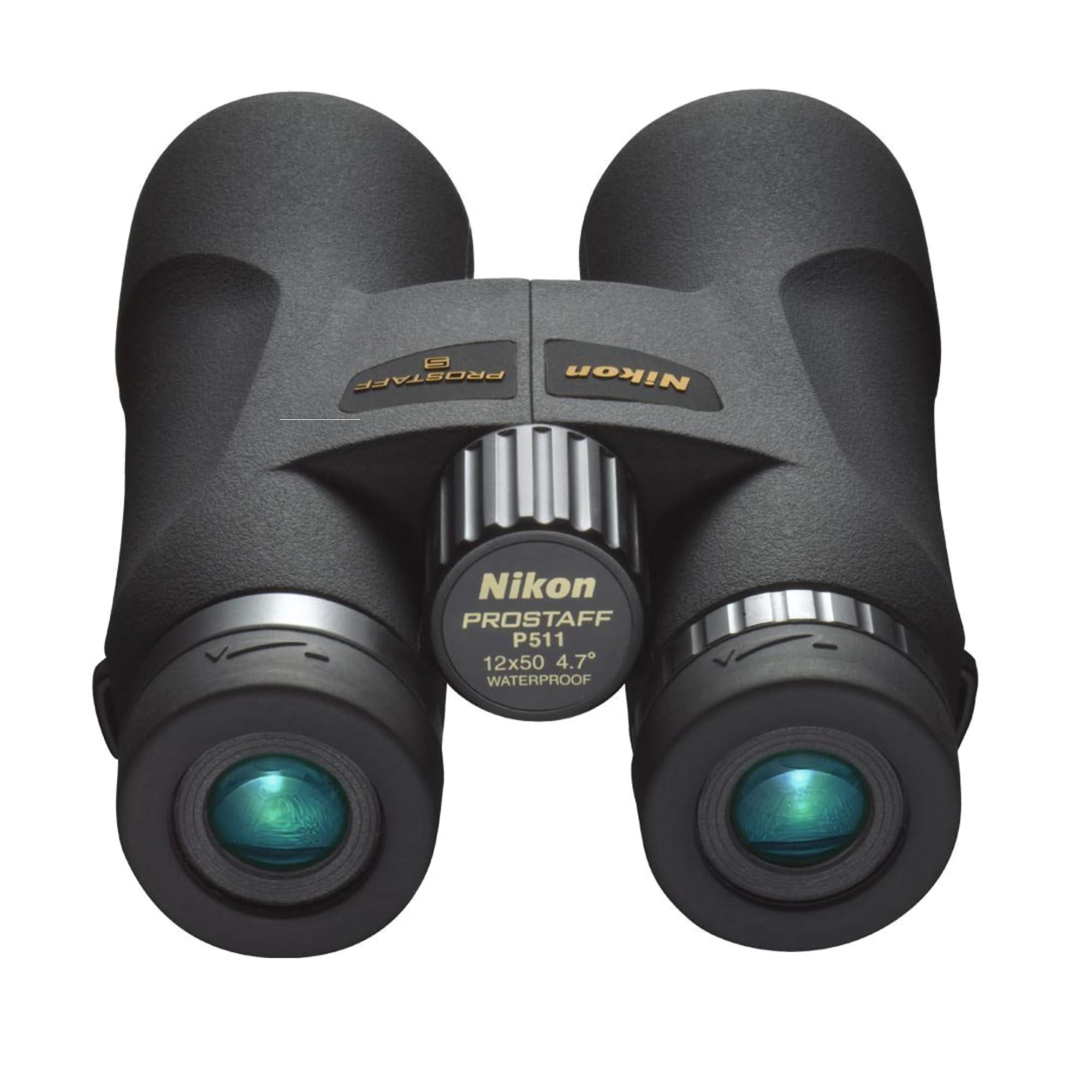 Nikon PROSTAFF 5 12x50 (7573) Black Binoculars with Lens Pen & Cleaning Cloth - Compact Lightweight Binoculars for Hunting, Bird Watching, Hiking & Travel - Perfect for Outdoor Adventures & Wildlife Observation
