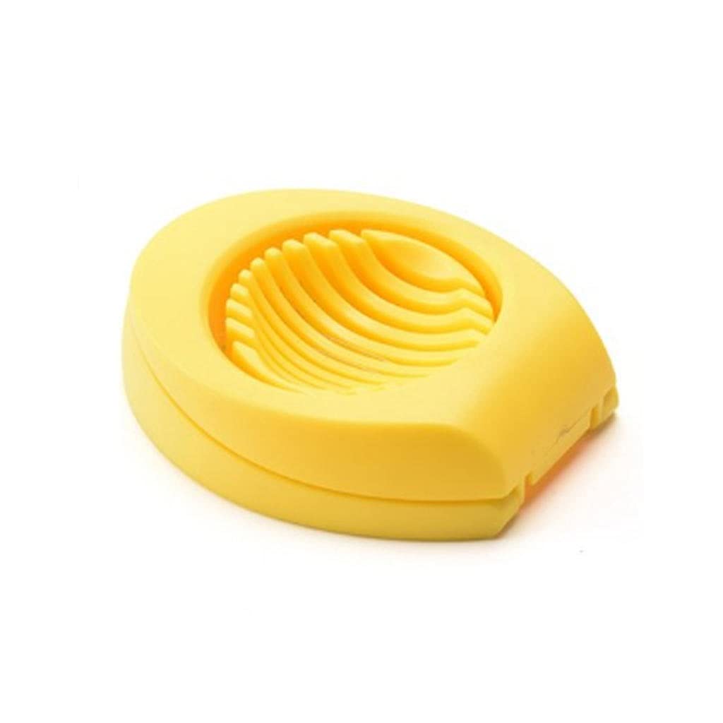 UXZDX 6-in-1 Egg Cutter & Slicer - Stainless Steel Kitchen Gadget for Perfect Hard Boiled Eggs - Ideal for Salads, Sandwiches, Deviled Eggs & Meal Prep