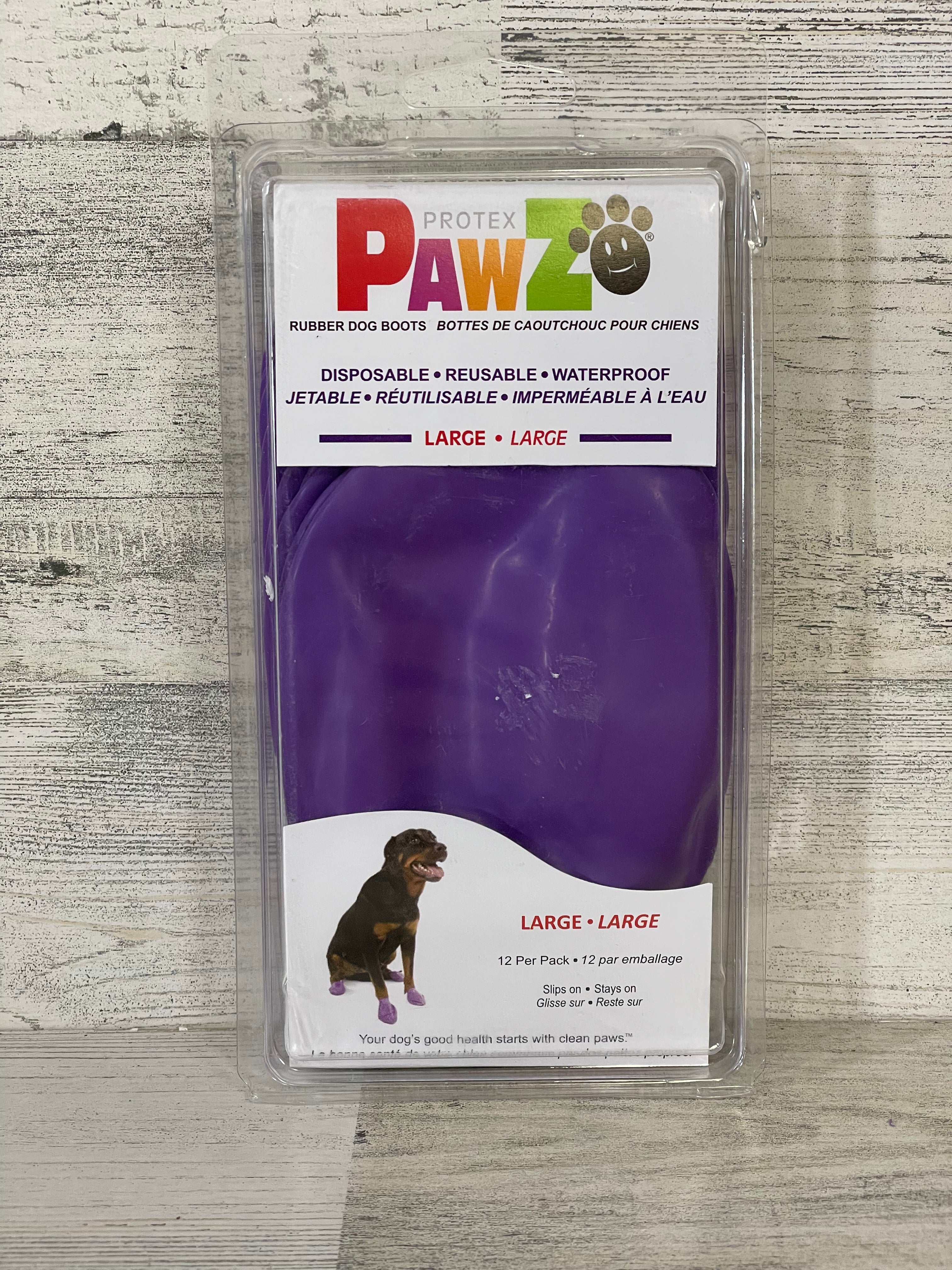 Pawz Booties - Waterproof Dog Boots for All Seasons, Traction & Protection for Paws - Perfect for Hiking, Snow, Hot Pavement & Outdoor Adventures