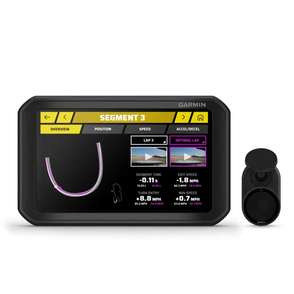 Garmin Catalyst Racing Computer with GPS & Wireless Cameras - Track Performance, Lap Timing & Driving Analytics for Motorsports & Racing Enthusiasts