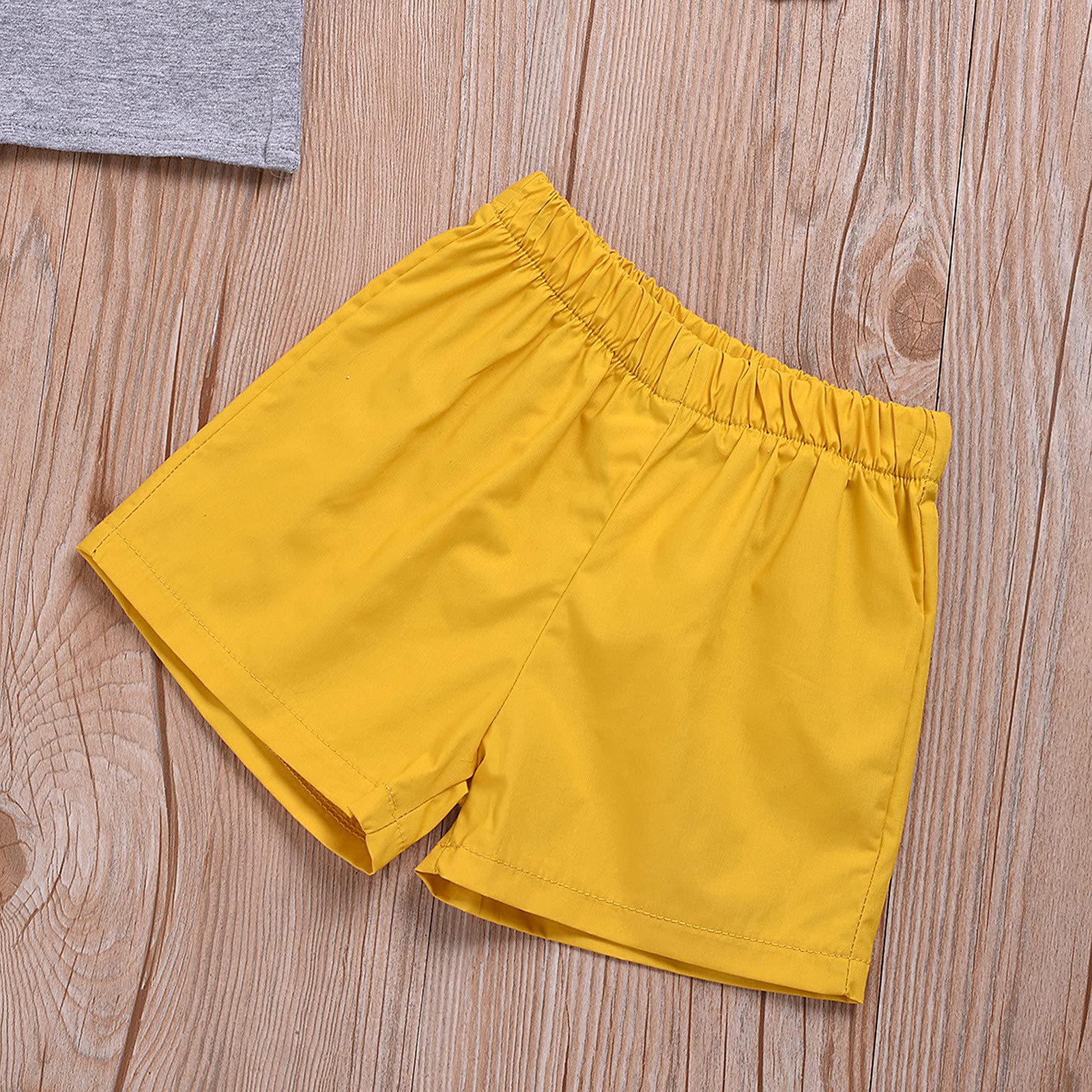 Toddler Boys' Summer Outfit Set - Button Down Blouse & Shorts with Bow Tie | Gentlemen Style Casual Wear for Kids | Perfect for Parties, School & Family Photos