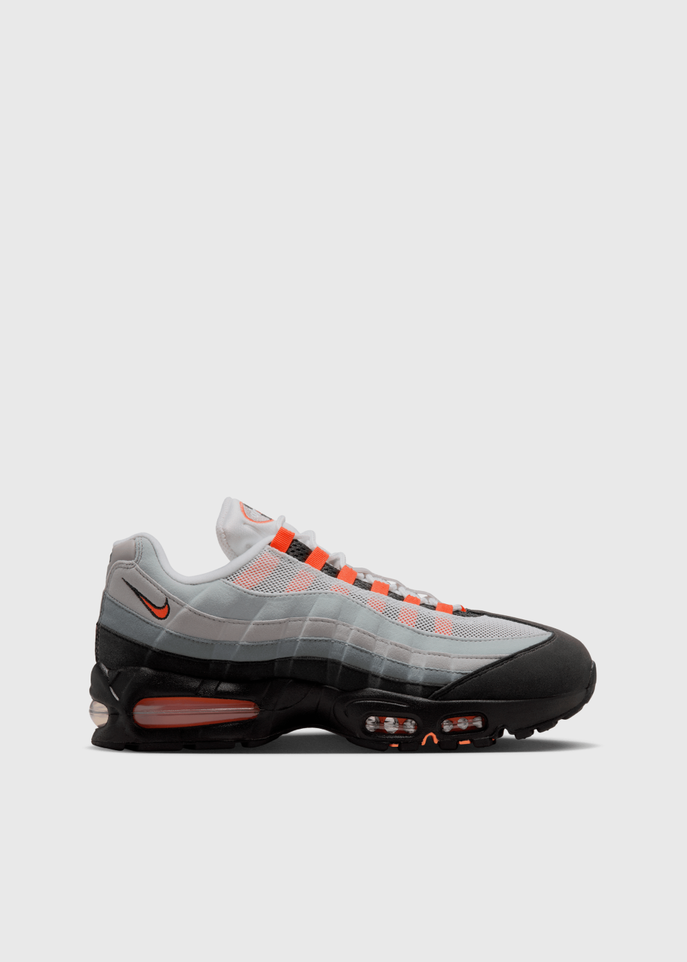 Nike Air Max 95 OG 'Bright Mandarin' Running Shoes - Men's Retro Sneakers for Jogging, Gym & Streetwear Fashion
