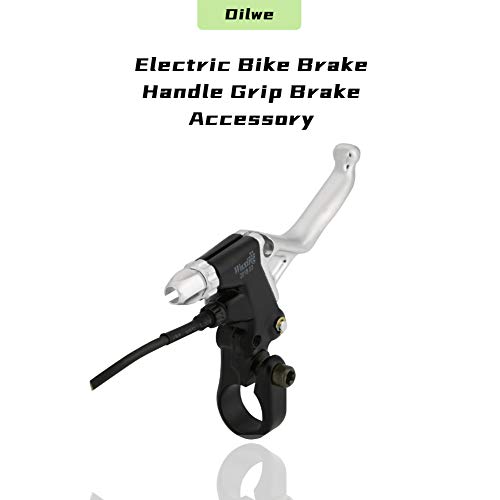 Premium Aluminum Alloy E-Bike Brake Levers - Waterproof Electric Bike Brake Handles & Grip Accessories for Mountain Bikes, Commuting & Off-Road Cycling