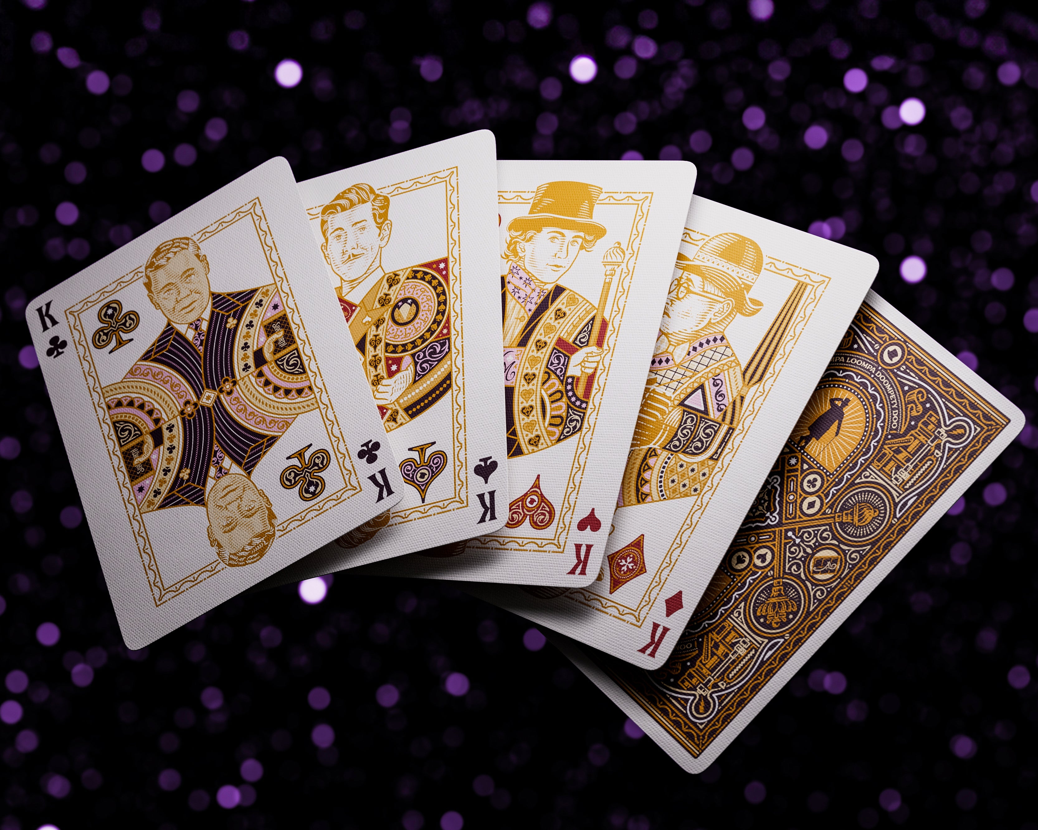 Wonka Playing Cards - Premium Deck for Poker, Magic Tricks & Game Nights | Fun Gift for Family & Friends